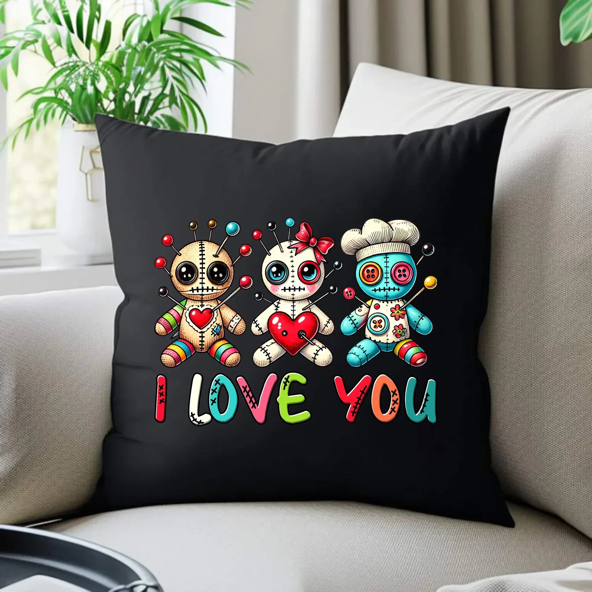 I Love You | Poduszka dekoracyjna W52 - StoryCups.pl