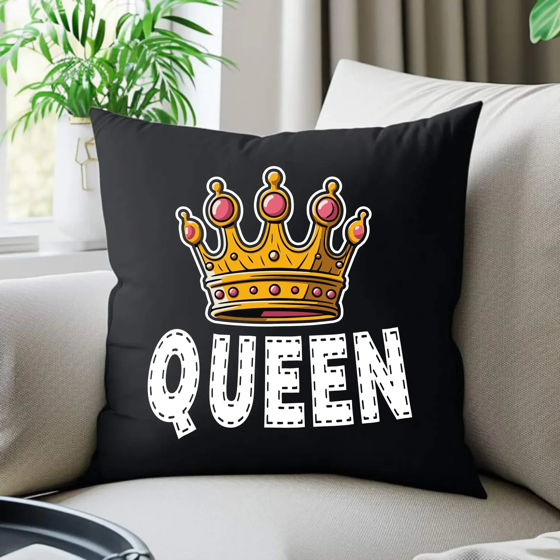 Queen | Poduszka dekoracyjna W41 - StoryCups.pl