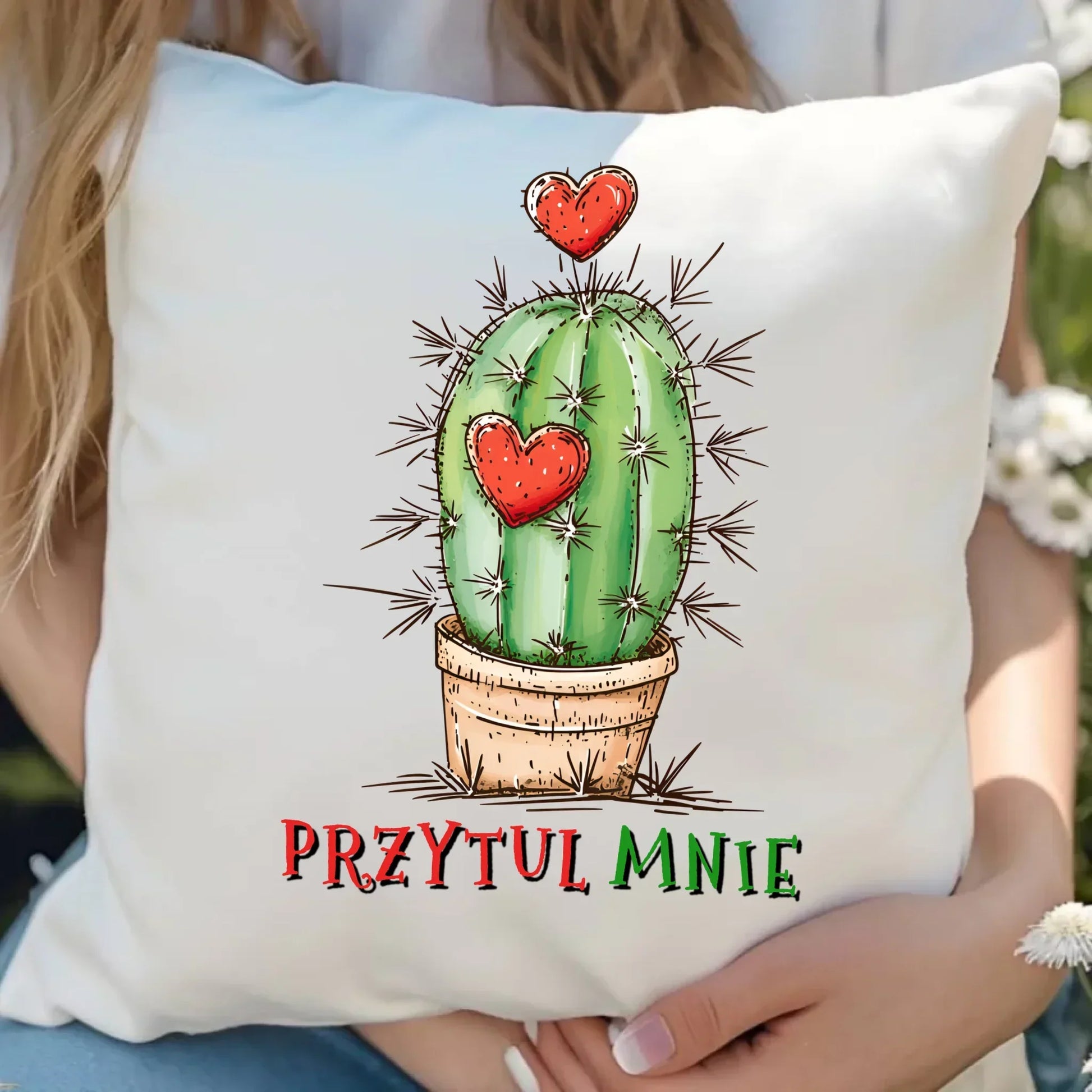Przytul mnie | Poduszka W49 - StoryCups.pl