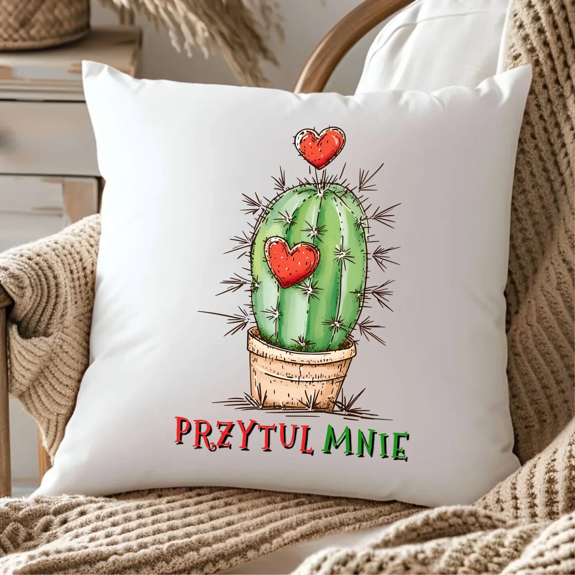 Przytul mnie | Poduszka W49 - StoryCups.pl