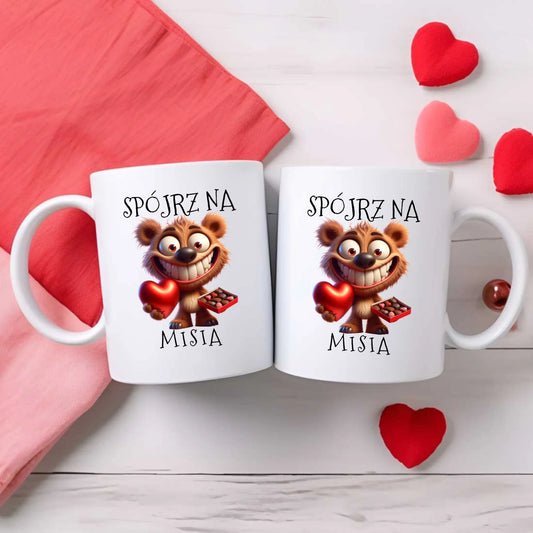  Personalizowany kubek dla par – idealny prezent na Walentynki lub Święta