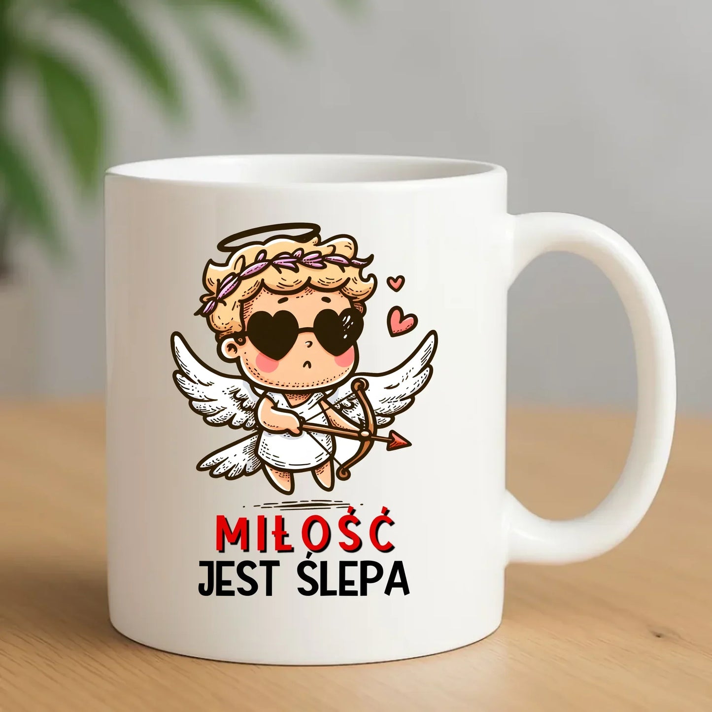 Miłość jest ślepa | Kubek W48 - StoryCups.pl