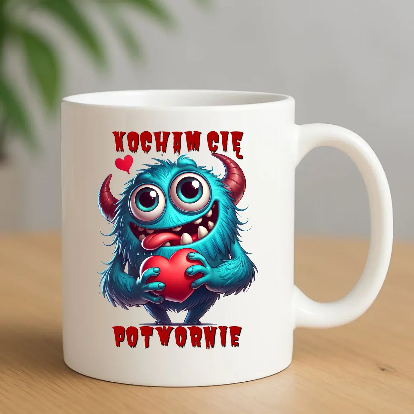 Kocham Cię potwornie | Kubek W45 - StoryCups.pl
