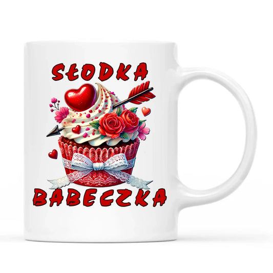 Personalizowany kubek dla par na Walentynki z nadrukiem i imionami