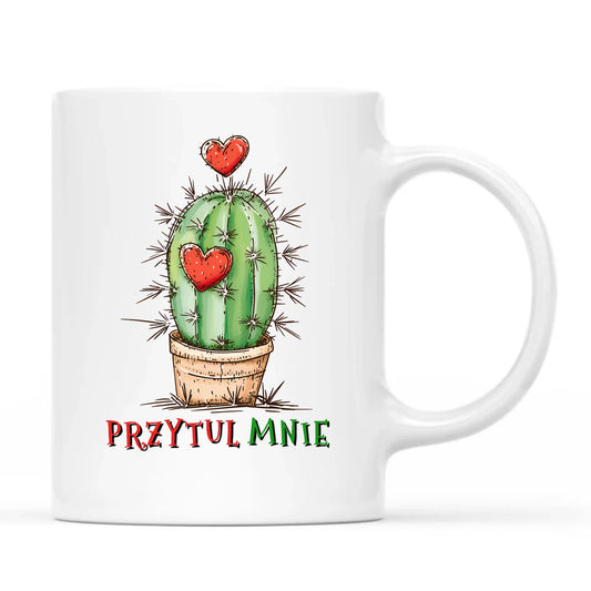 Personalizowany kubek dla par na Walentynki z nadrukiem i imionami