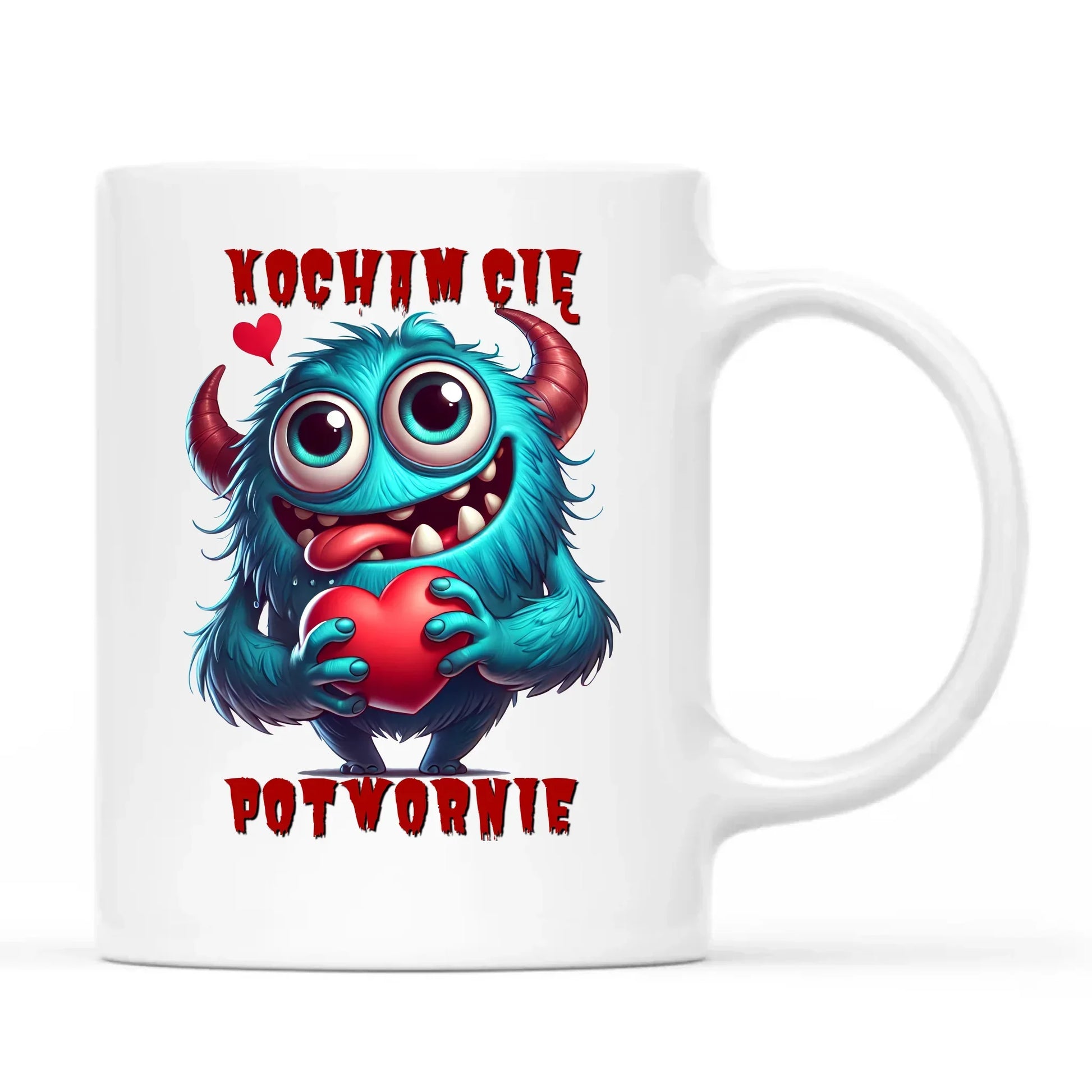 Kocham Cię potwornie | Kubek W45 - StoryCups.pl