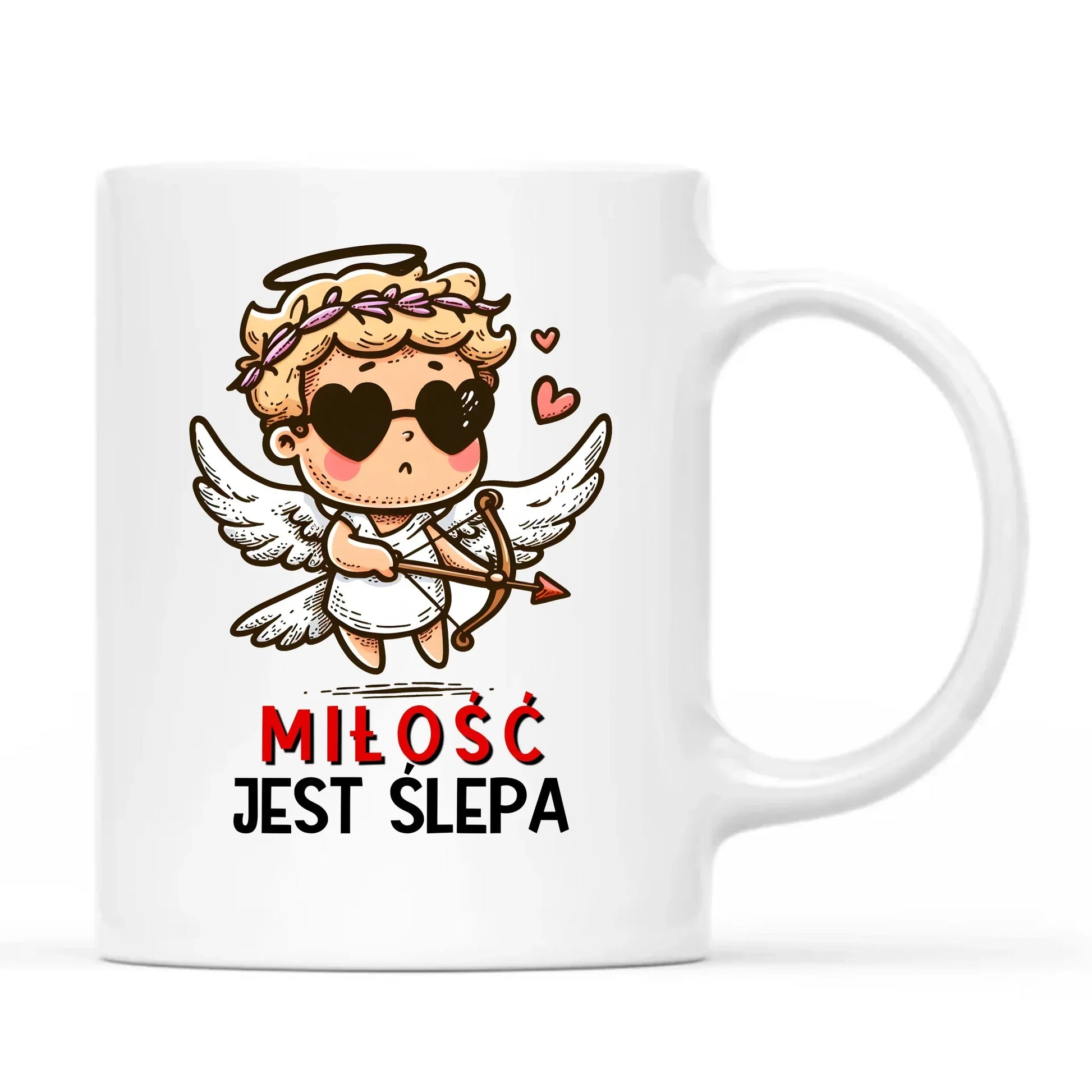 Miłość jest ślepa | Kubek W48 - StoryCups.pl