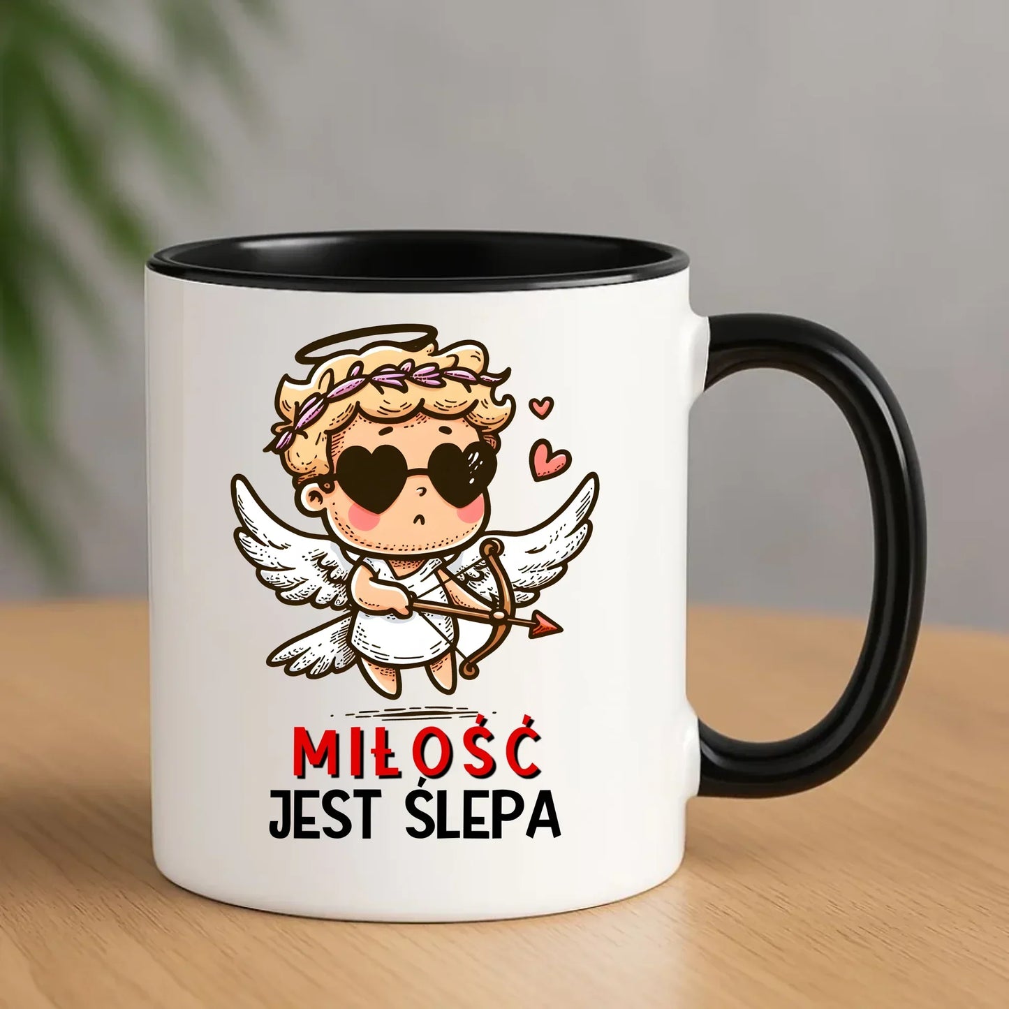 Miłość jest ślepa | Kubek W48 - StoryCups.pl