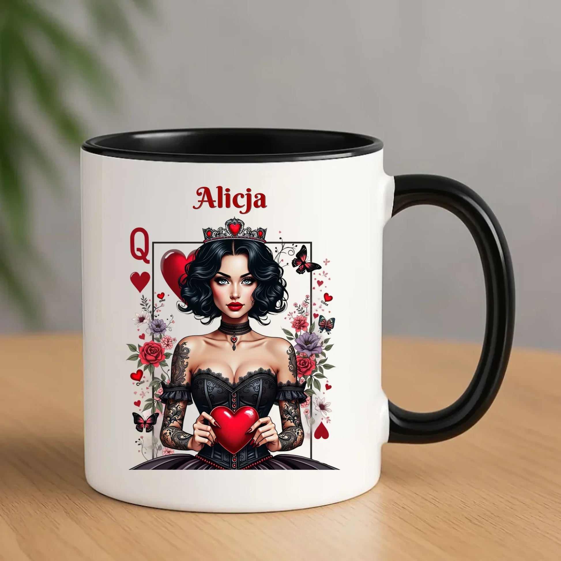 Królowa Serc | Kubek W46 - StoryCups.pl