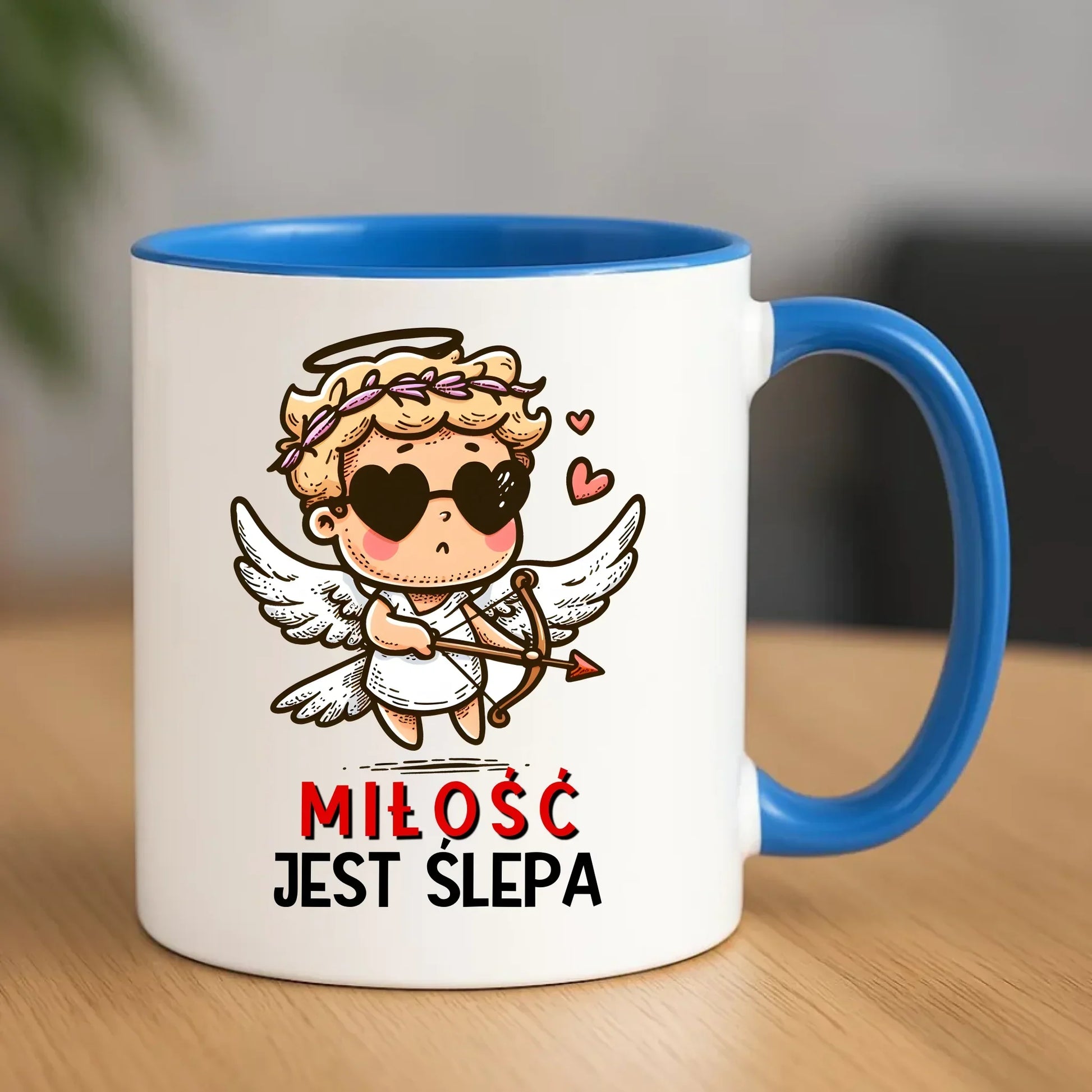 Miłość jest ślepa | Kubek W48 - StoryCups.pl