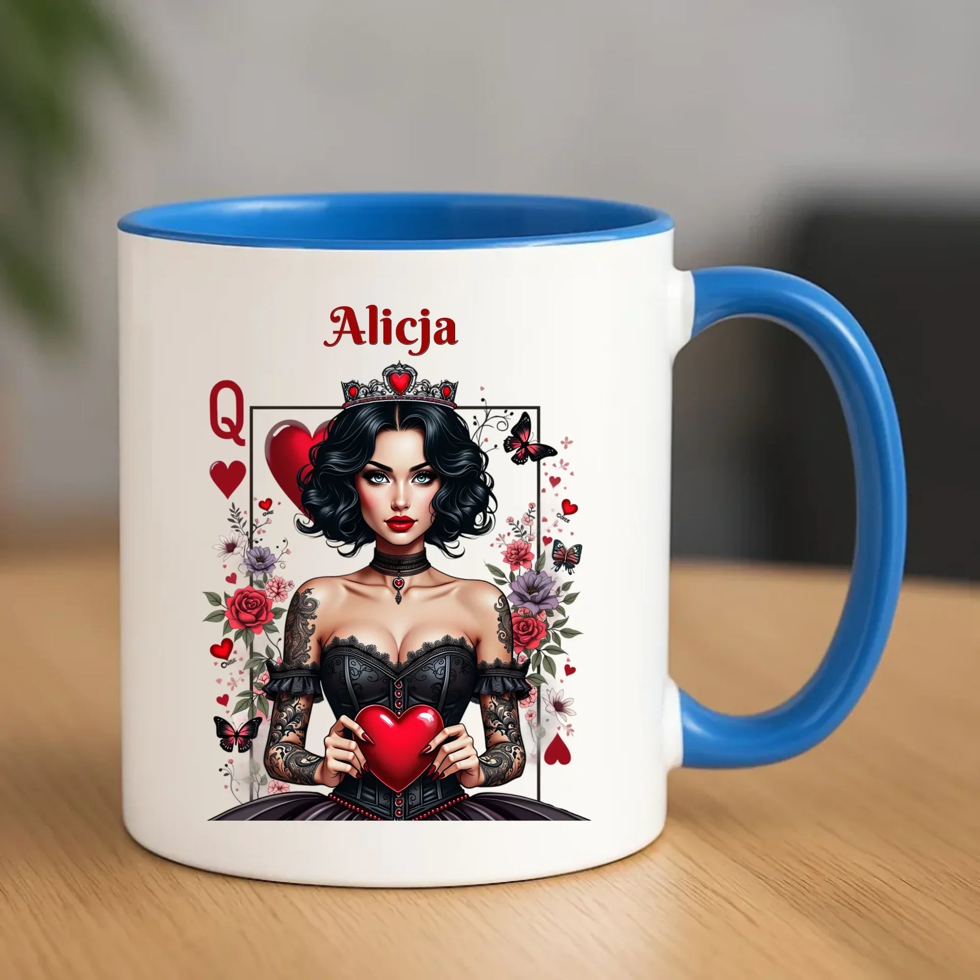 Królowa Serc | Kubek W46 - StoryCups.pl