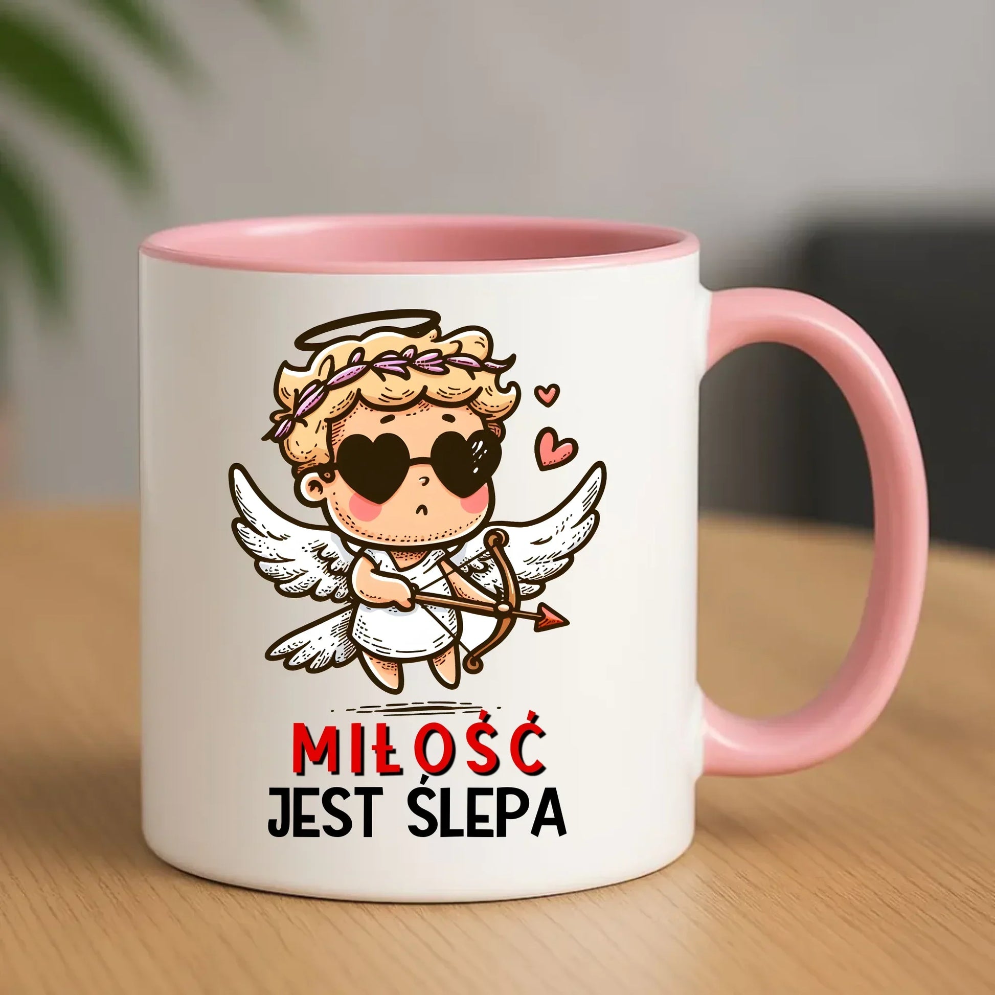 Miłość jest ślepa | Kubek W48 - StoryCups.pl