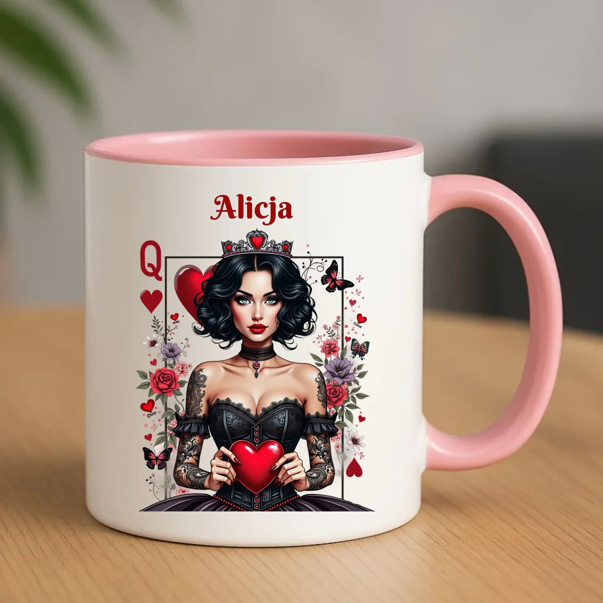 Królowa Serc | Kubek W46 - StoryCups.pl