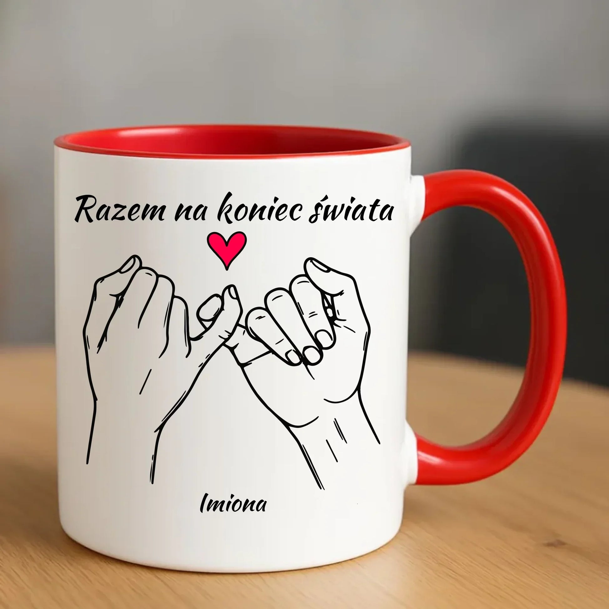 Razem na koniec świata | Kubek W60 - StoryCups.pl