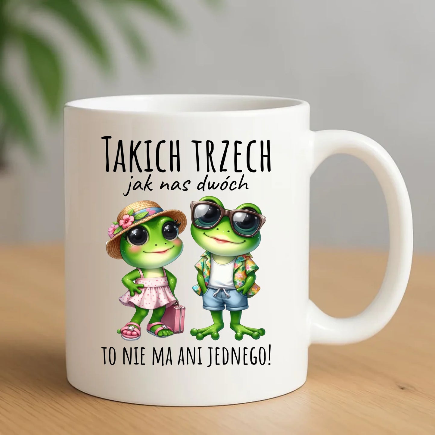 Kubek dla par - Żabki - prezent dla chłopaka i dziewczyny DCH11 - StoryCups.pl