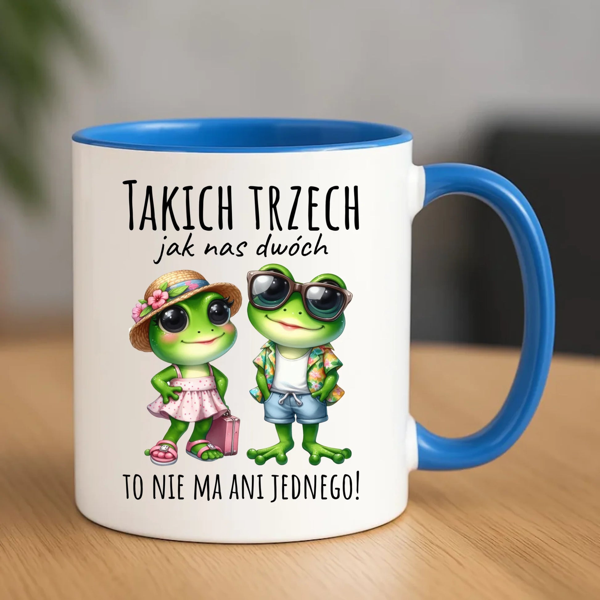 Kubek dla par - Żabki - prezent dla chłopaka i dziewczyny DCH11 - StoryCups.pl