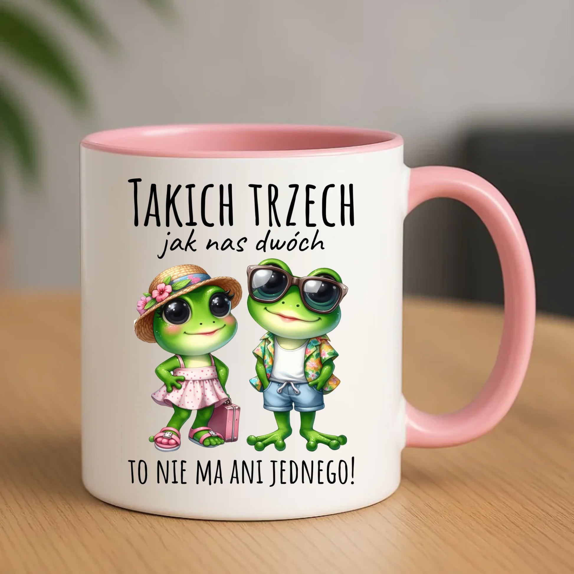 Kubek dla par - Żabki - prezent dla chłopaka i dziewczyny DCH11 - StoryCups.pl