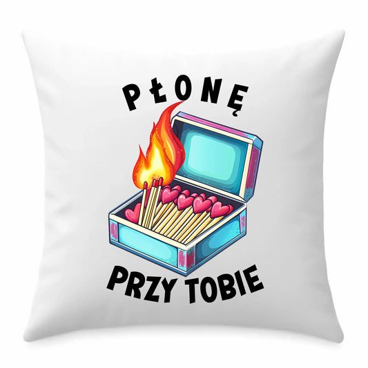 Poduszka dla par 40x40 cm – prezent dla zakochanych