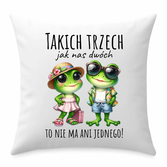Poduszka dla par 40x40 cm – prezent dla zakochanych