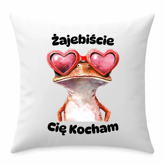 Poduszka dla par 40x40 cm – prezent dla zakochanych
