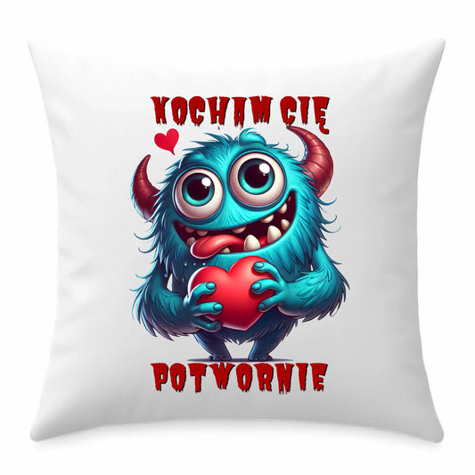 Poduszka dla par 40x40 cm – prezent dla zakochanych