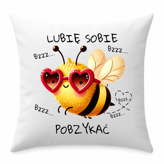 Poduszka dla par 40x40 cm – prezent dla zakochanych