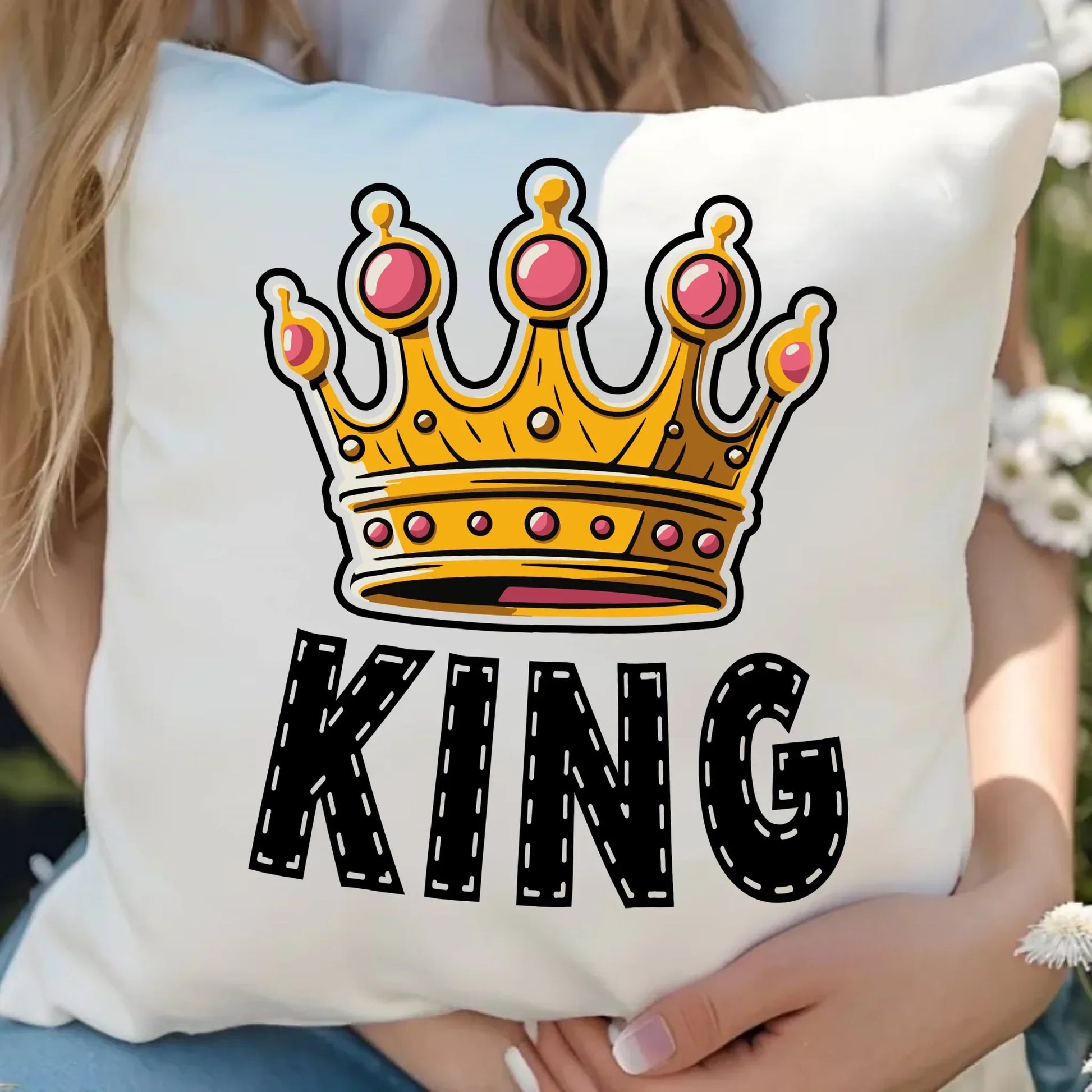 King | Poduszka W41 - StoryCups.pl