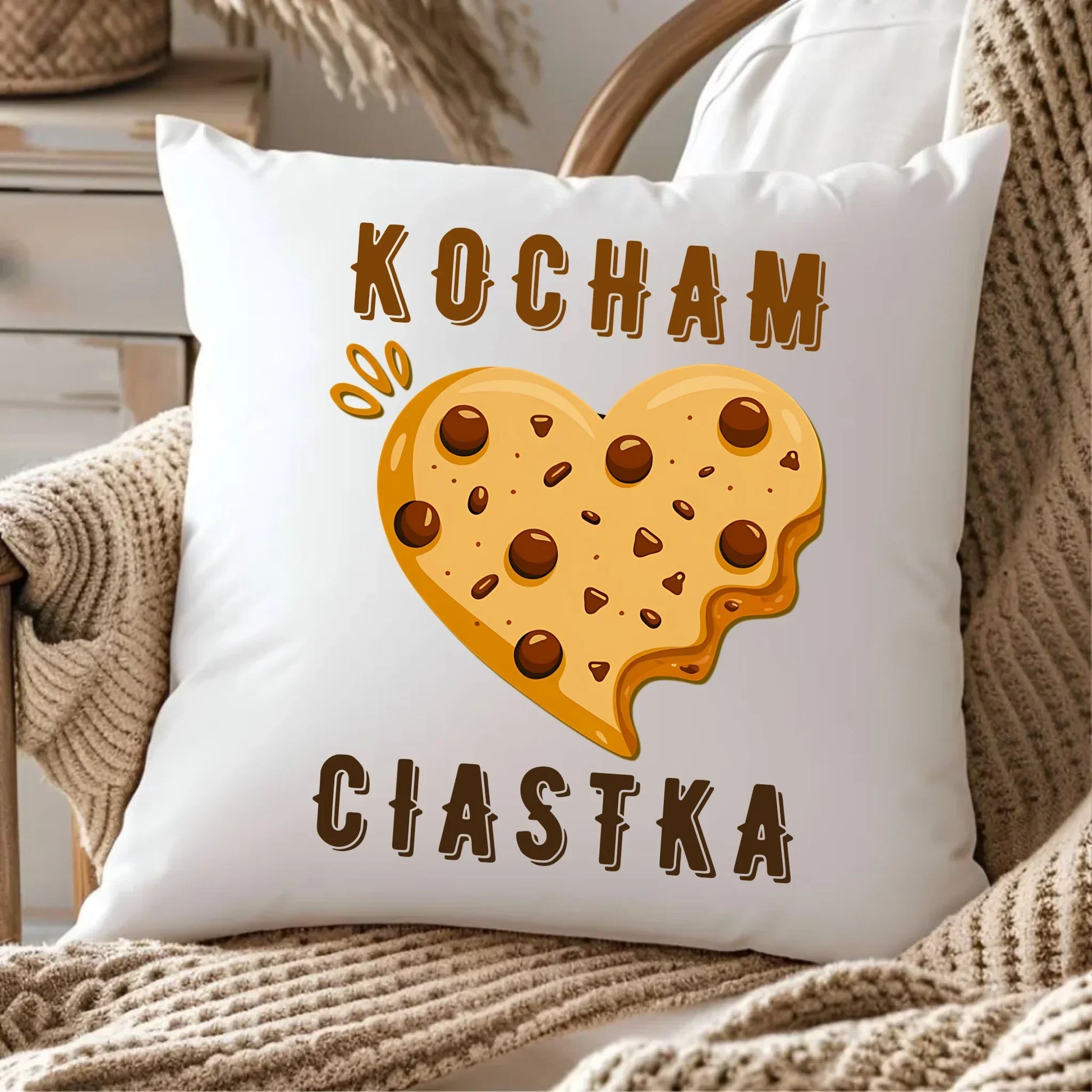 Kocham ciastka | Poduszka W53 - StoryCups.pl