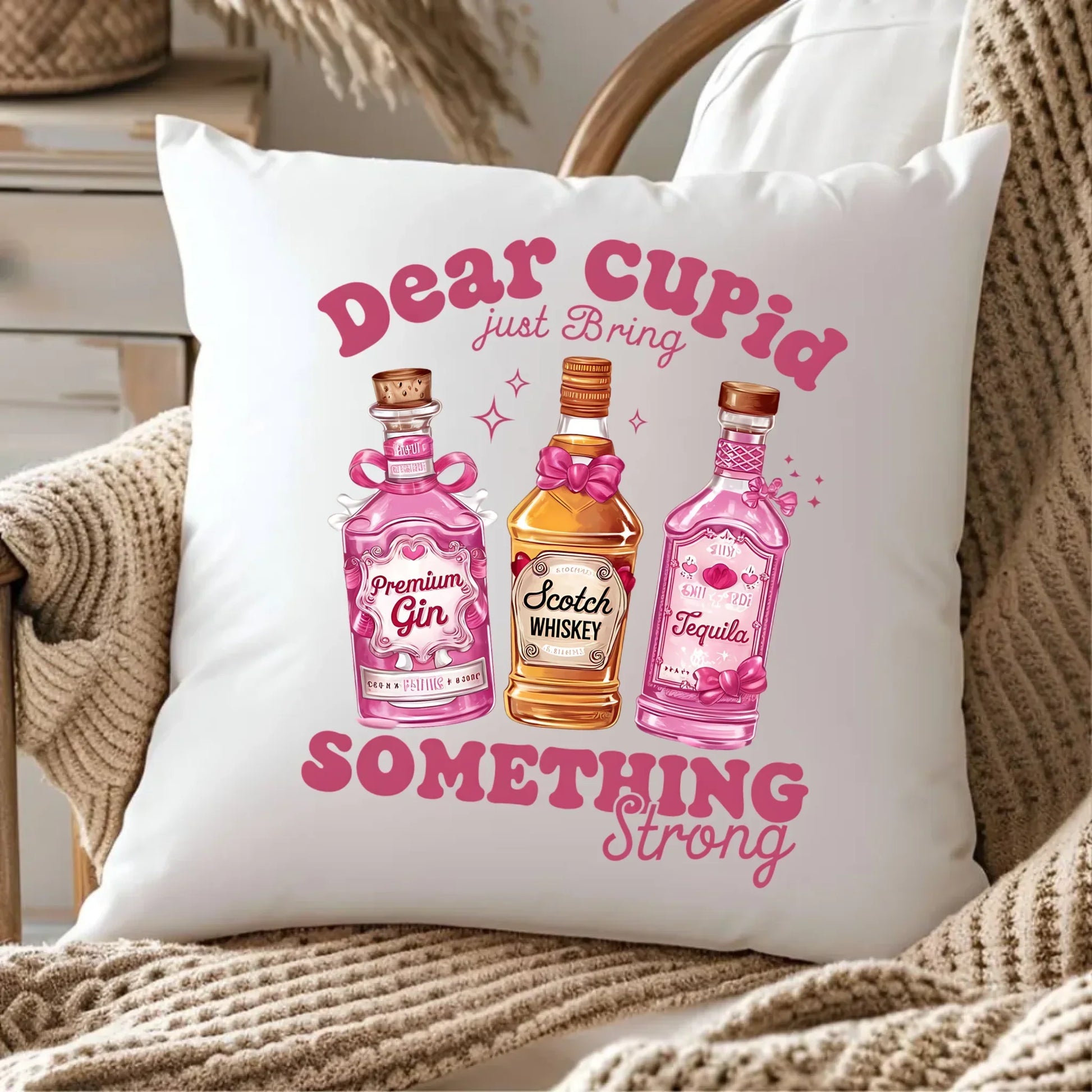 Przynieś coś mocniejszego | Poduszka W42 - StoryCups.pl