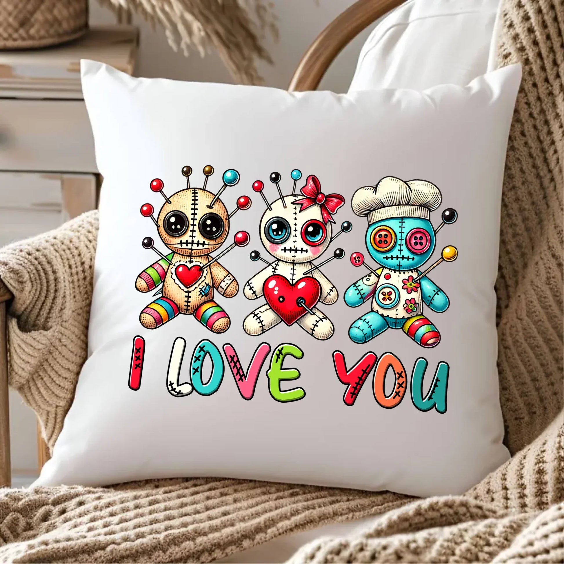 I Love You | Poduszka W52 - StoryCups.pl