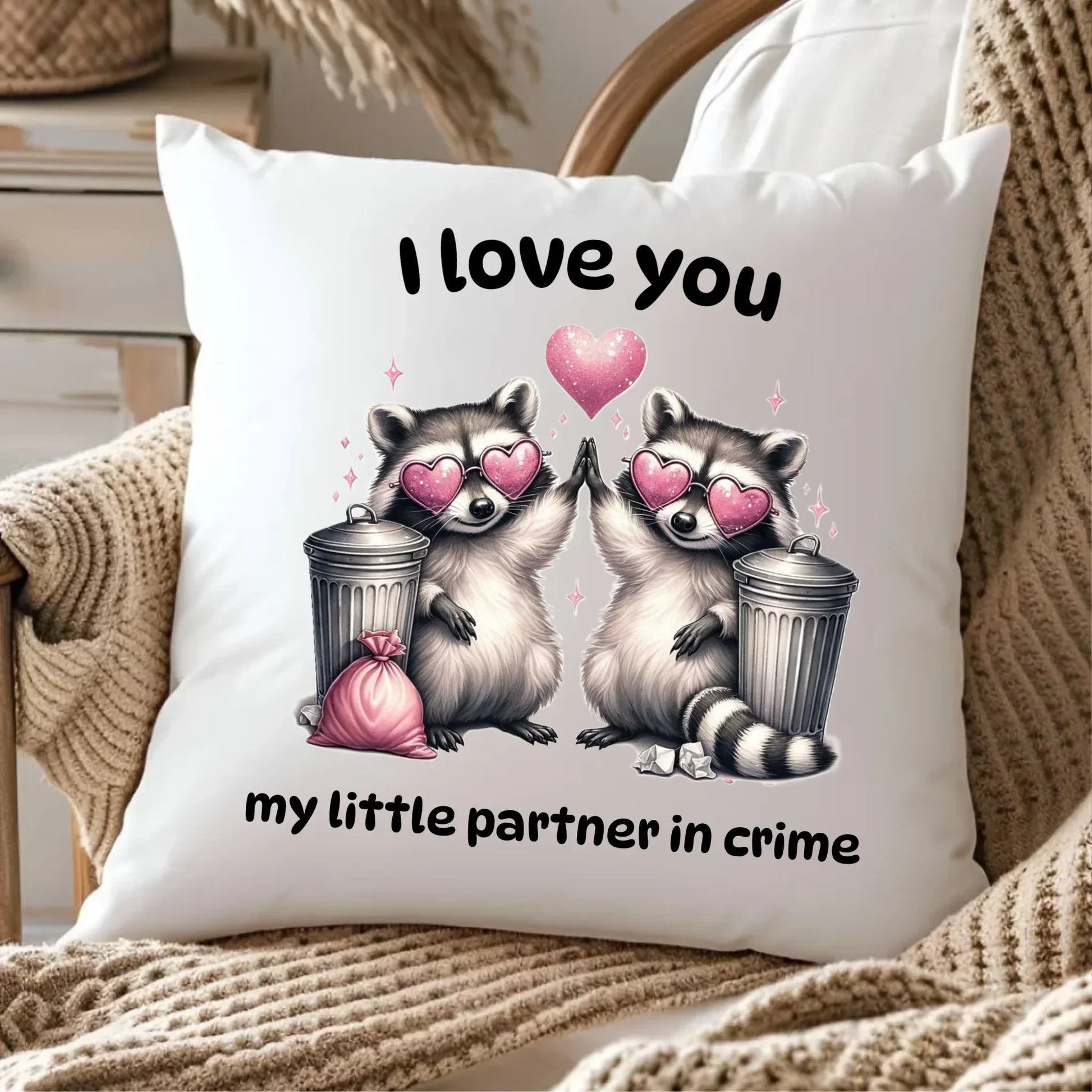 My little partner in crime | Poduszka W27 - StoryCups.pl