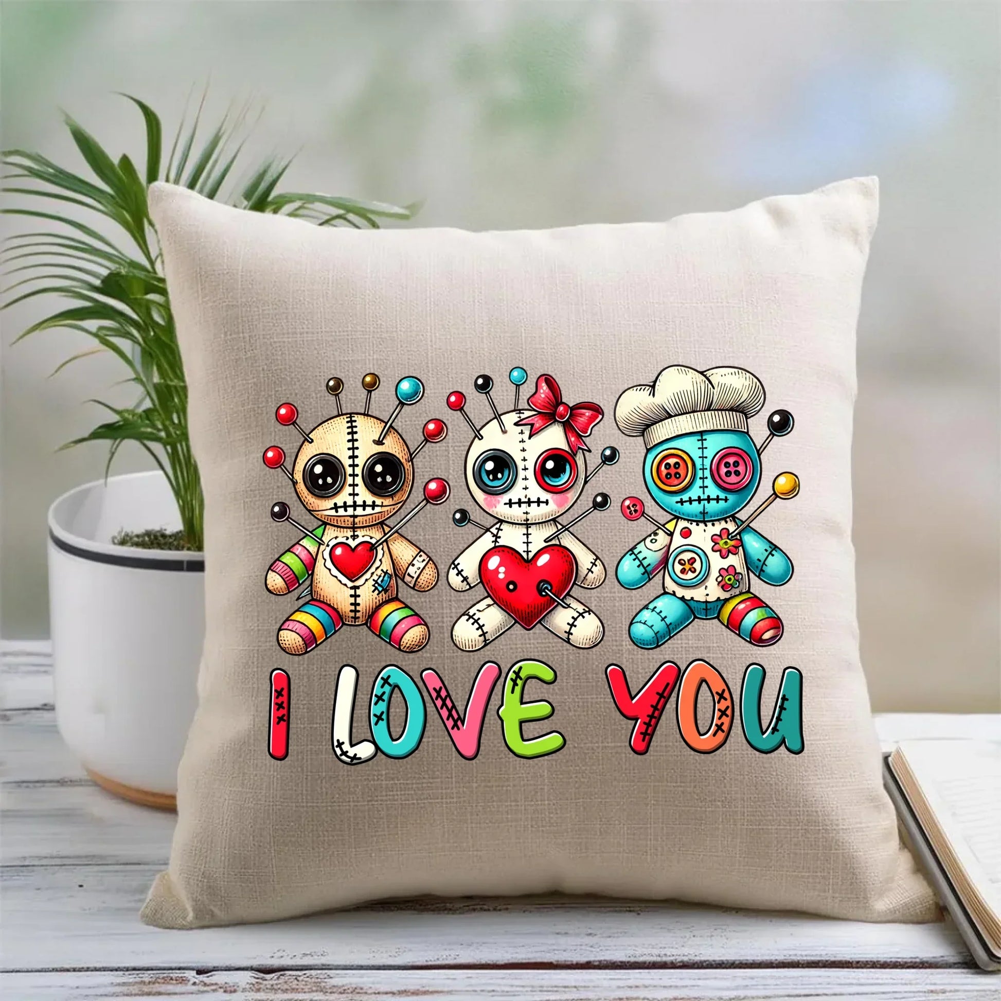 I Love You | Poduszka W52 - StoryCups.pl