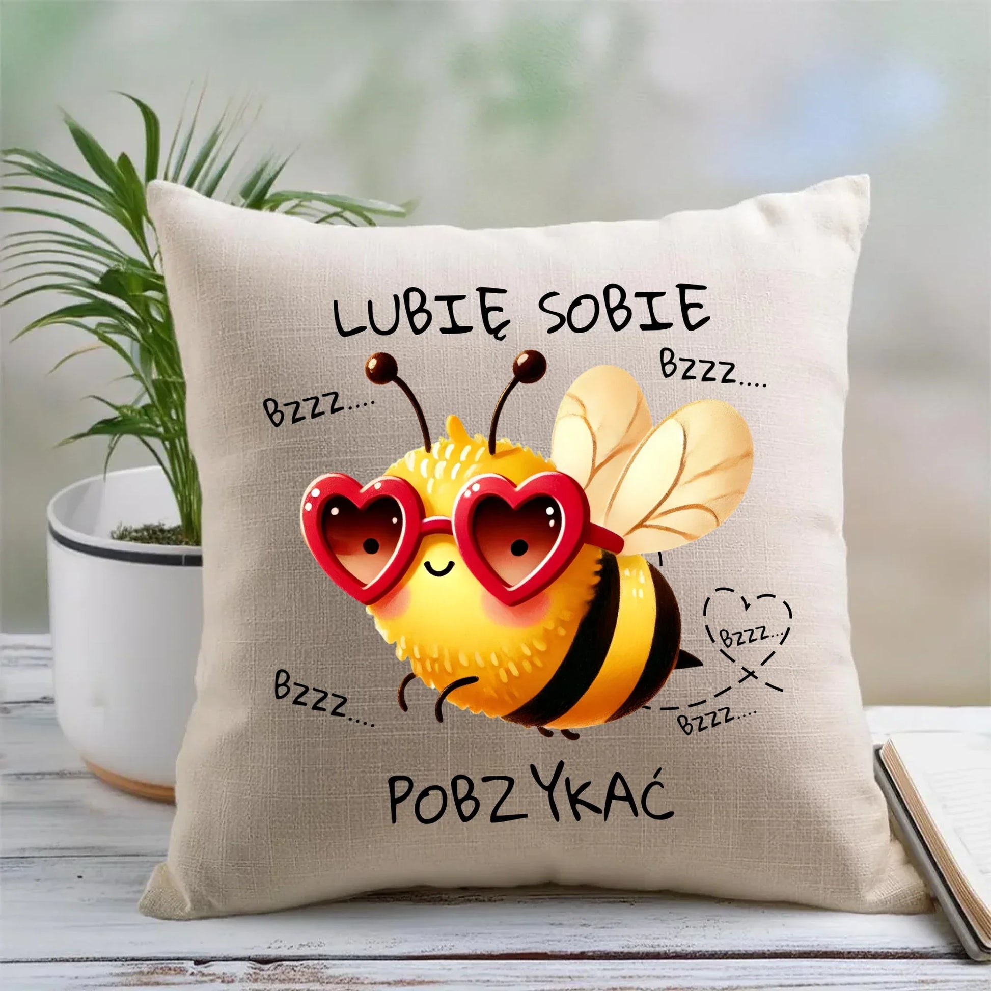 Lubię sobie pobzykać | Poduszka W51 - StoryCups.pl