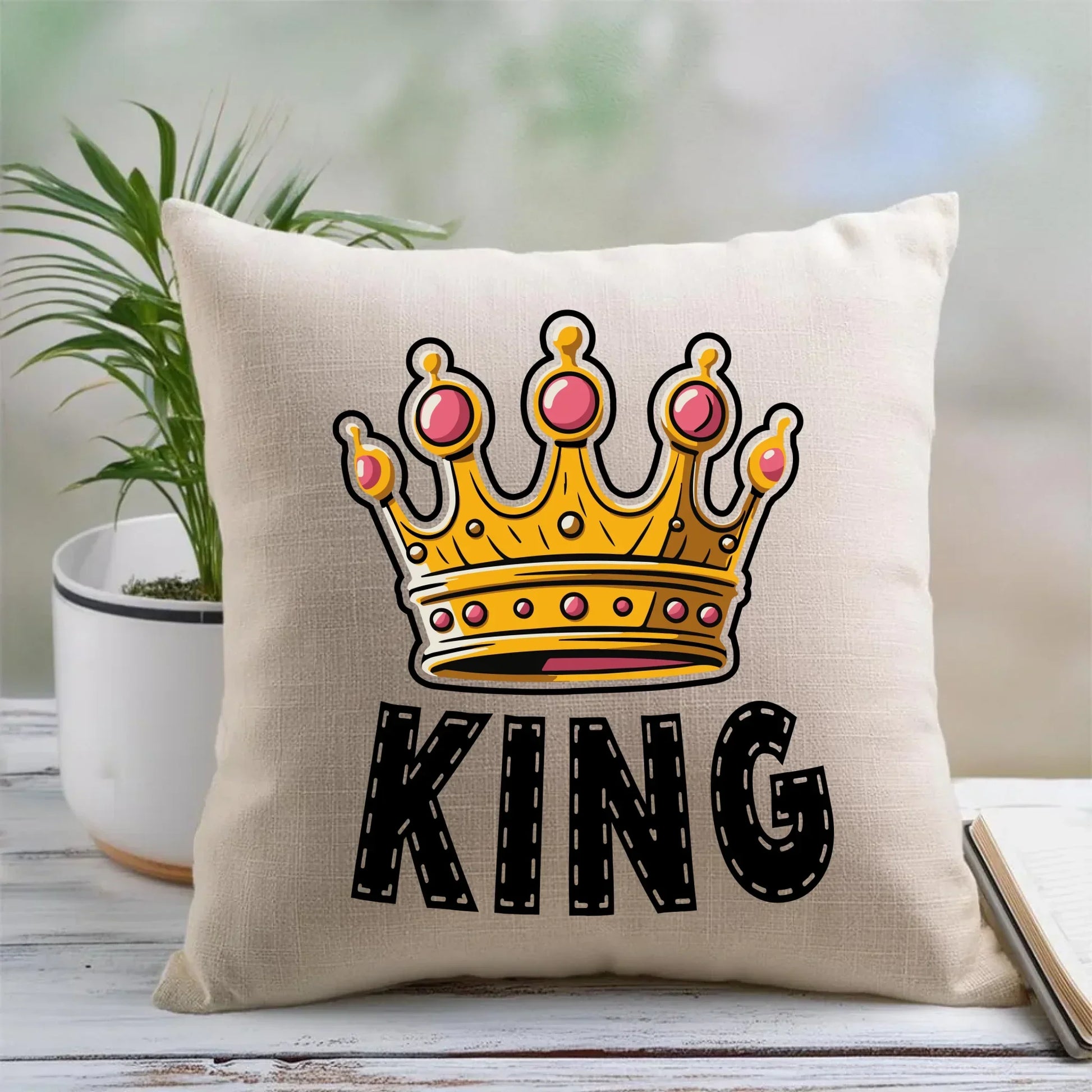 King | Poduszka W41 - StoryCups.pl