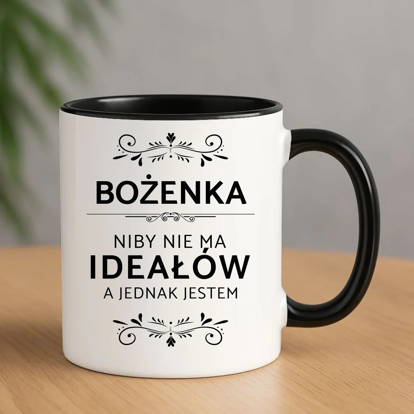 Kubek - Niby nie ma ideałów prezent dla niej - personalizowany DZ01 - StoryCups.pl