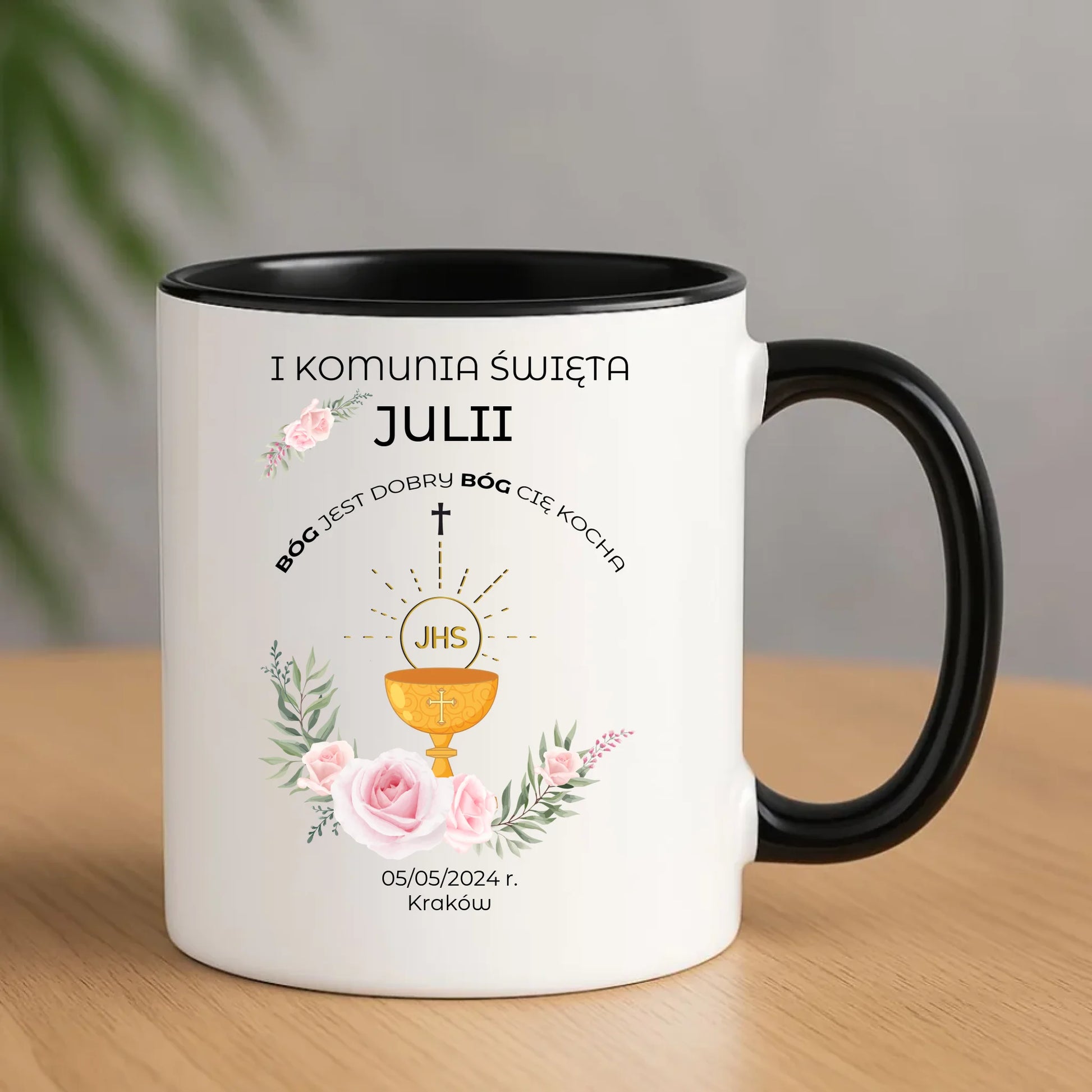 Kubek | Prezent na Pierwszą Komunię Świętą - personalizowany PK01 - StoryCups.pl