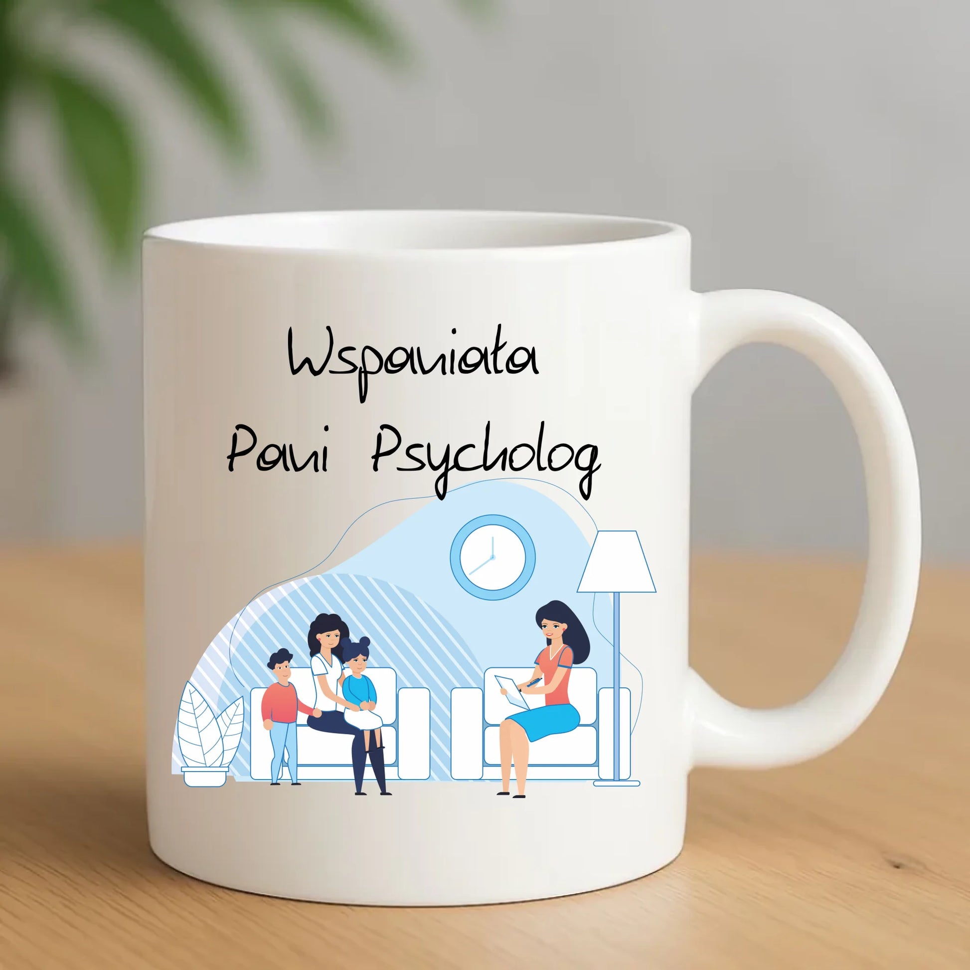 Kubek - Prezent dla psychologa szkolnego N62 - StoryCups.pl