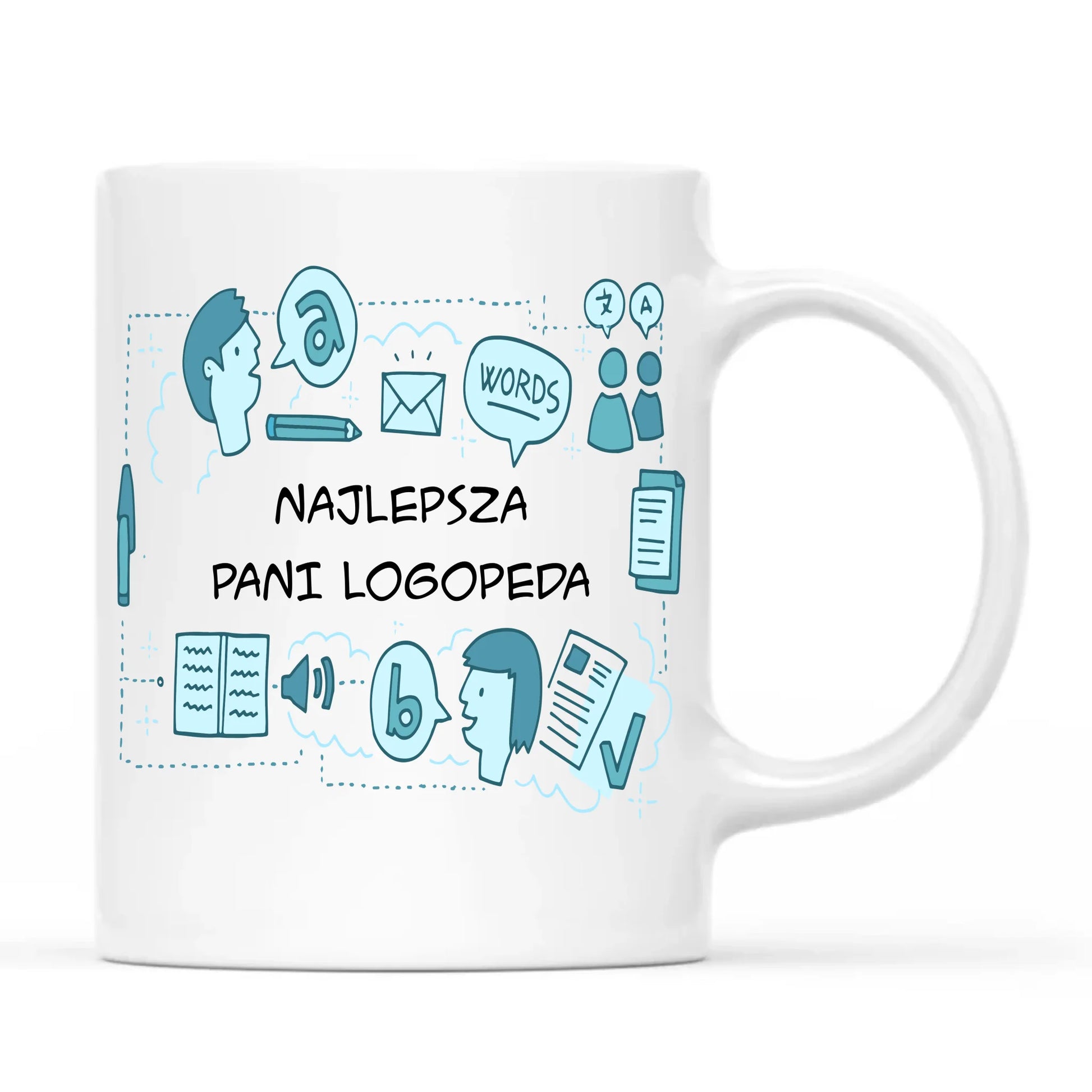 Kubek - Prezent dla logopedy N63 - StoryCups.pl