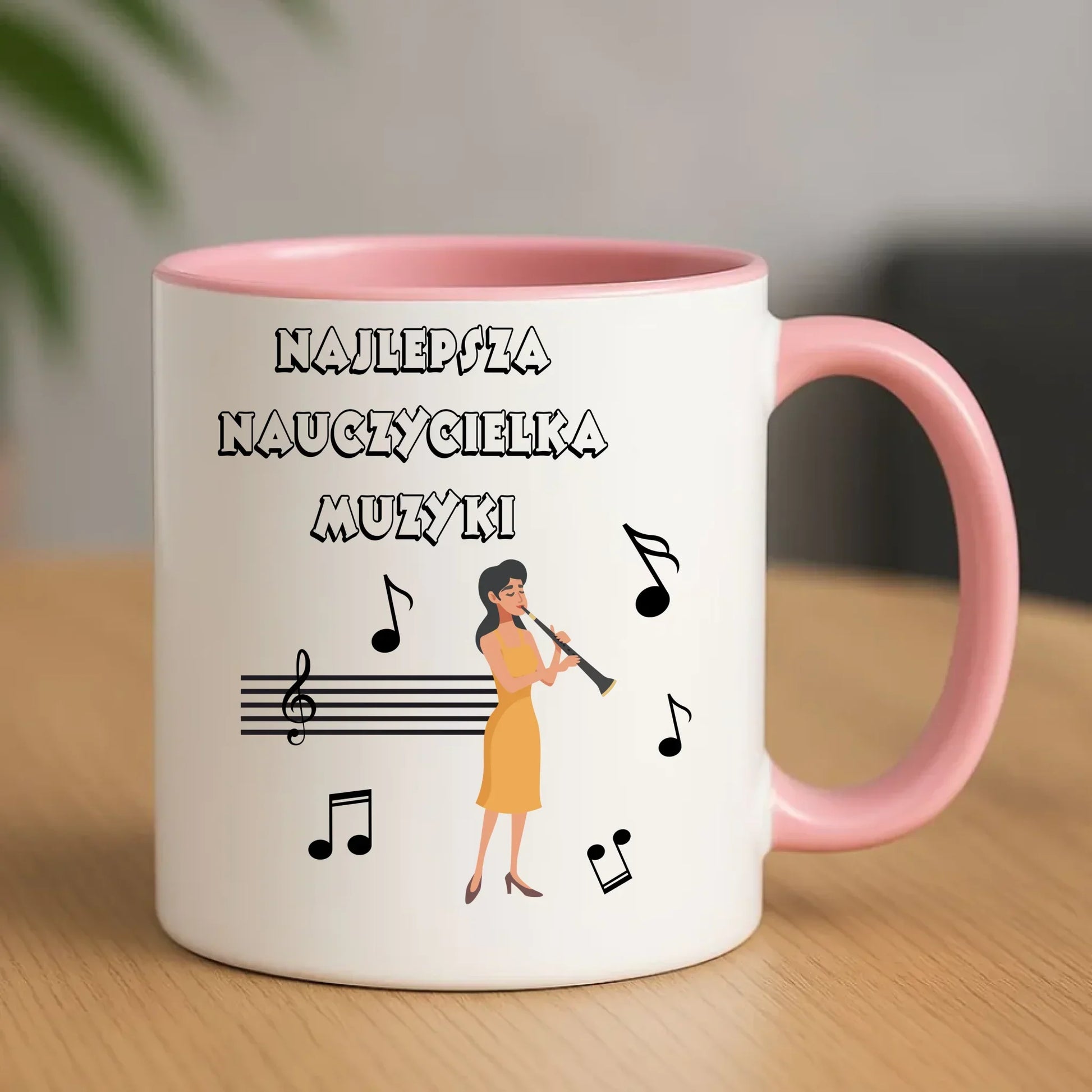Kubek - Prezent dla nauczycielki muzyki N65 - StoryCups.pl