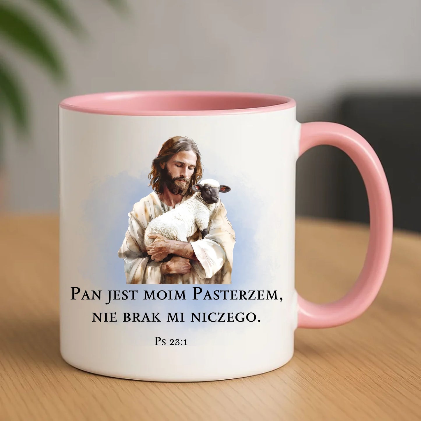 Kubek chrześcijański - Pan jest moim pasterzem DU03 - StoryCups.pl