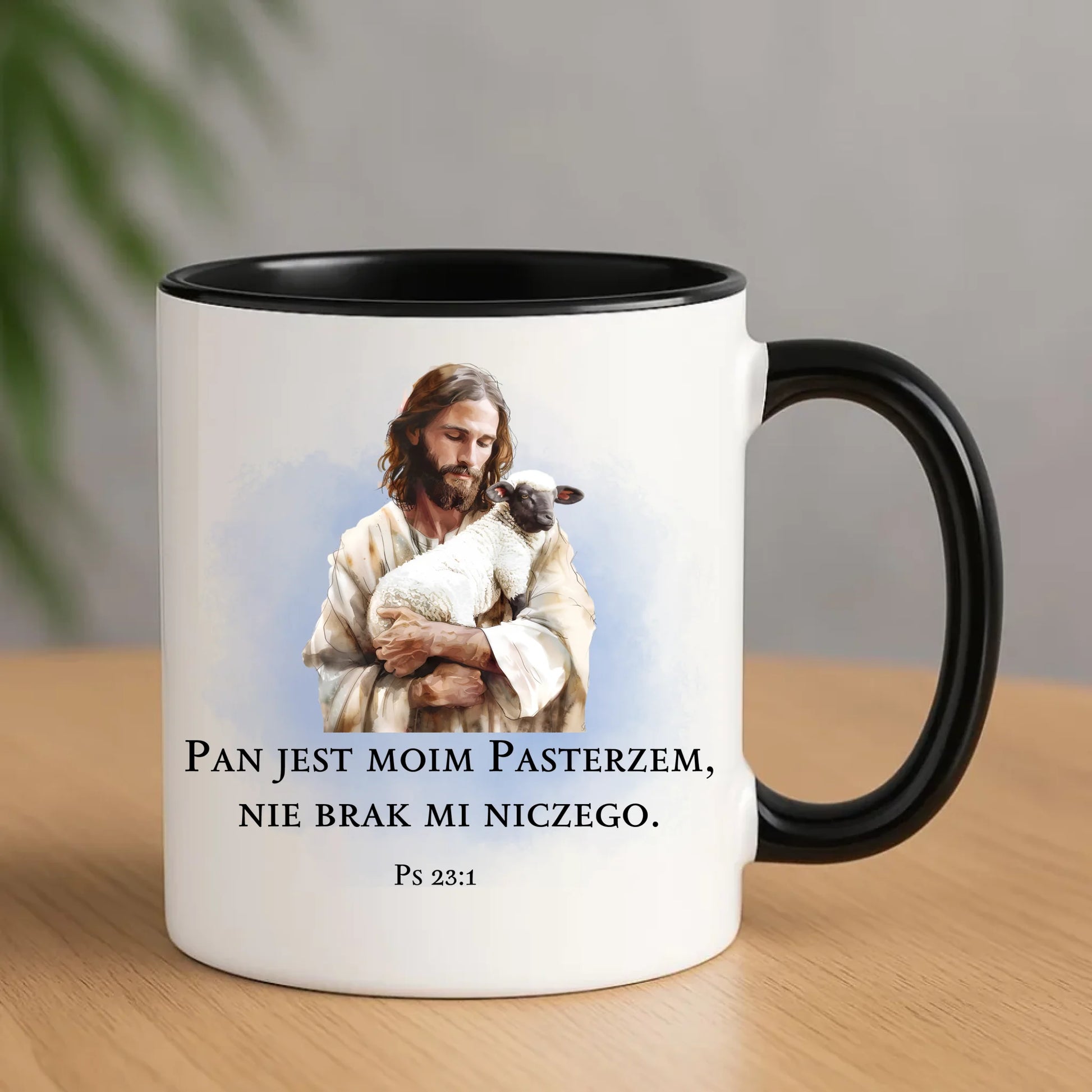 Kubek chrześcijański - Pan jest moim pasterzem DU03 - StoryCups.pl