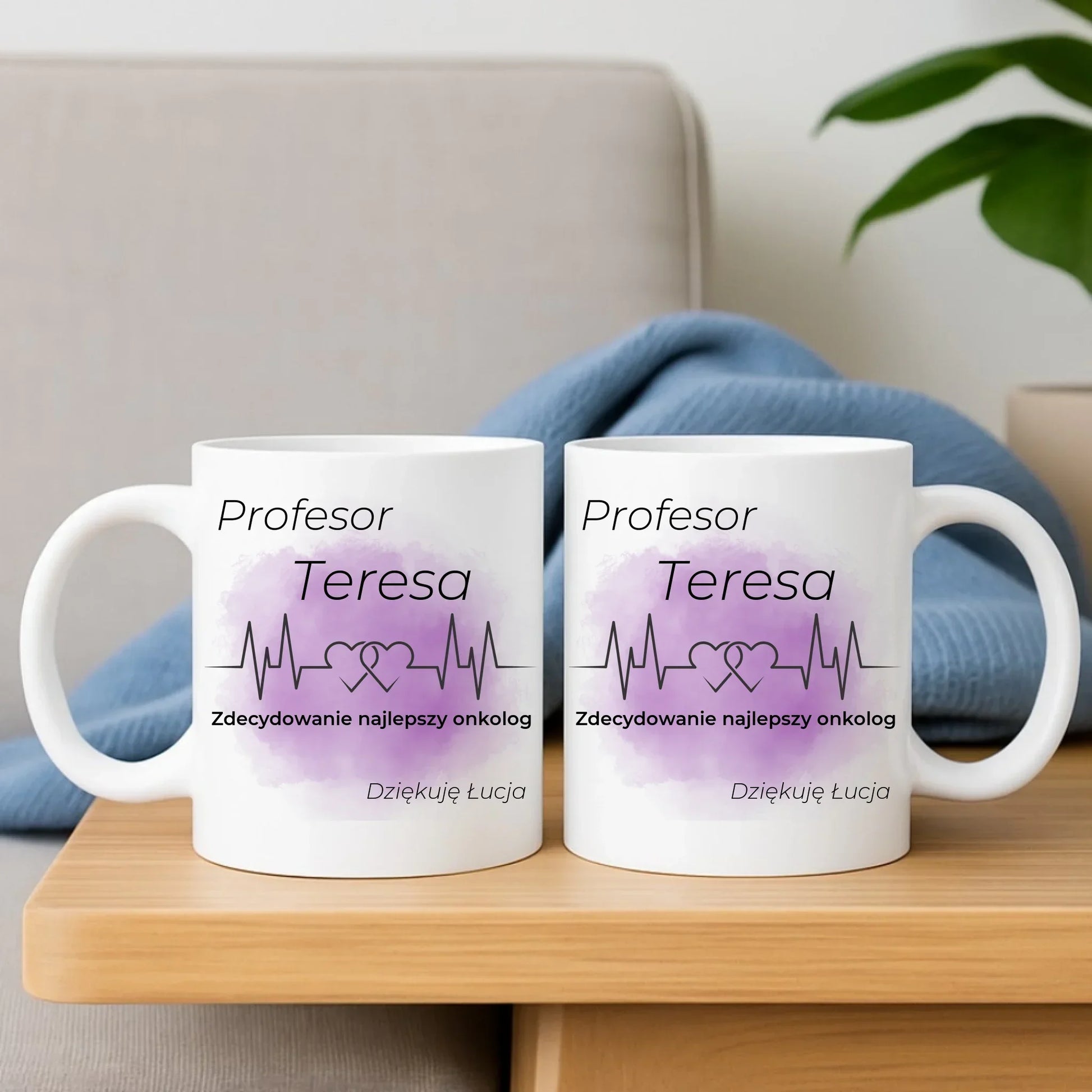 Kubek dla lekarza - Prezent dla onkologa - personalizowany L01 - StoryCups.pl