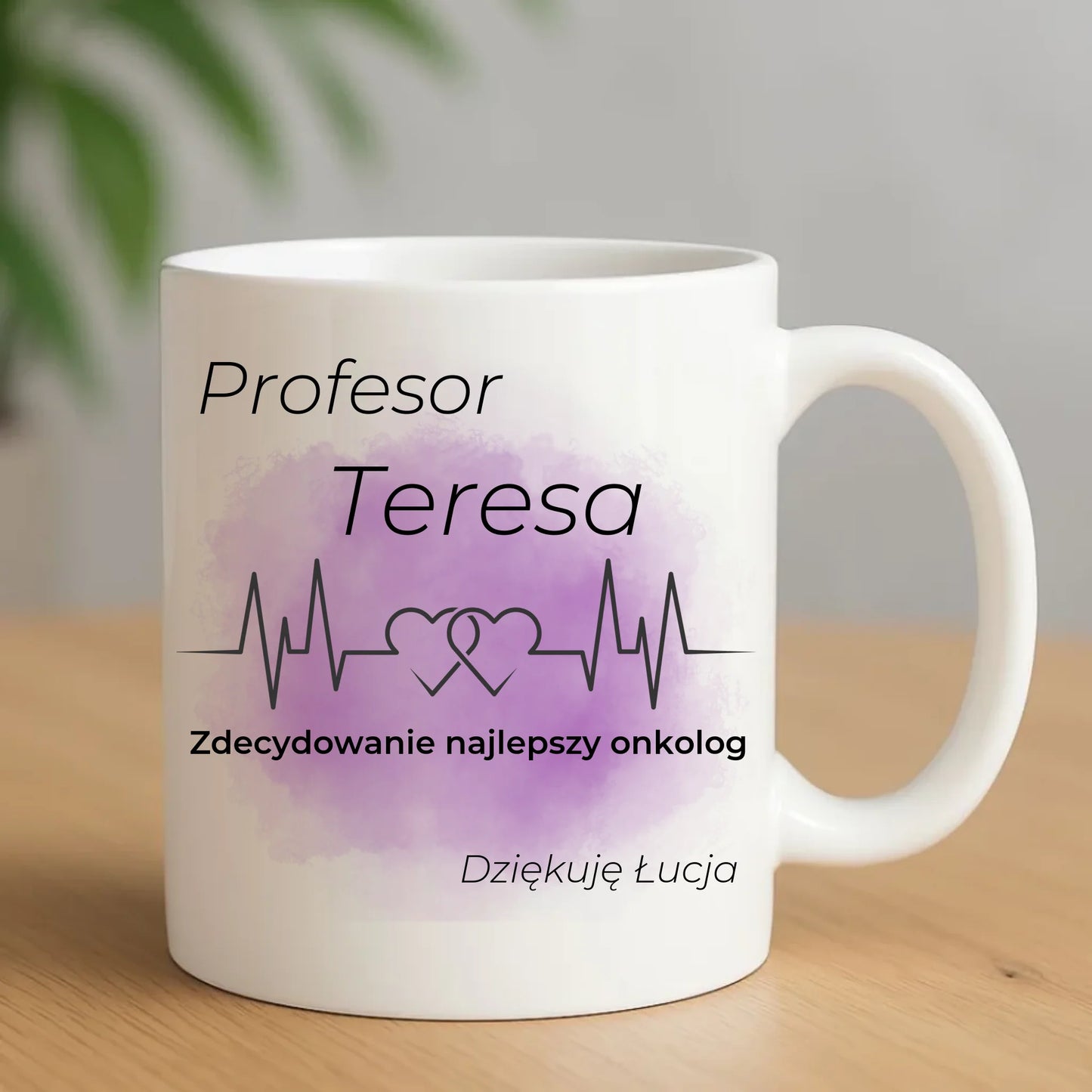 Kubek dla lekarza - Prezent dla onkologa - personalizowany L01 - StoryCups.pl