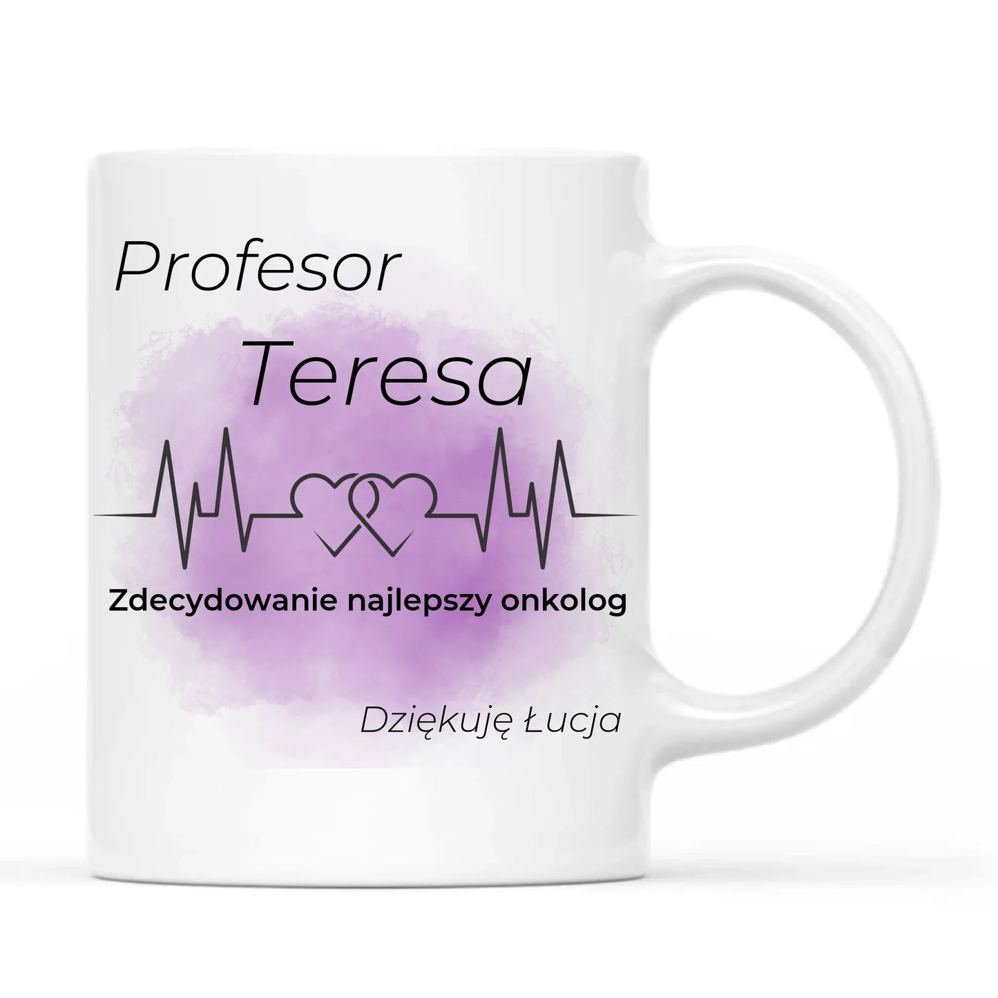 Kubek dla lekarza - Prezent dla onkologa - personalizowany L01 - StoryCups.pl