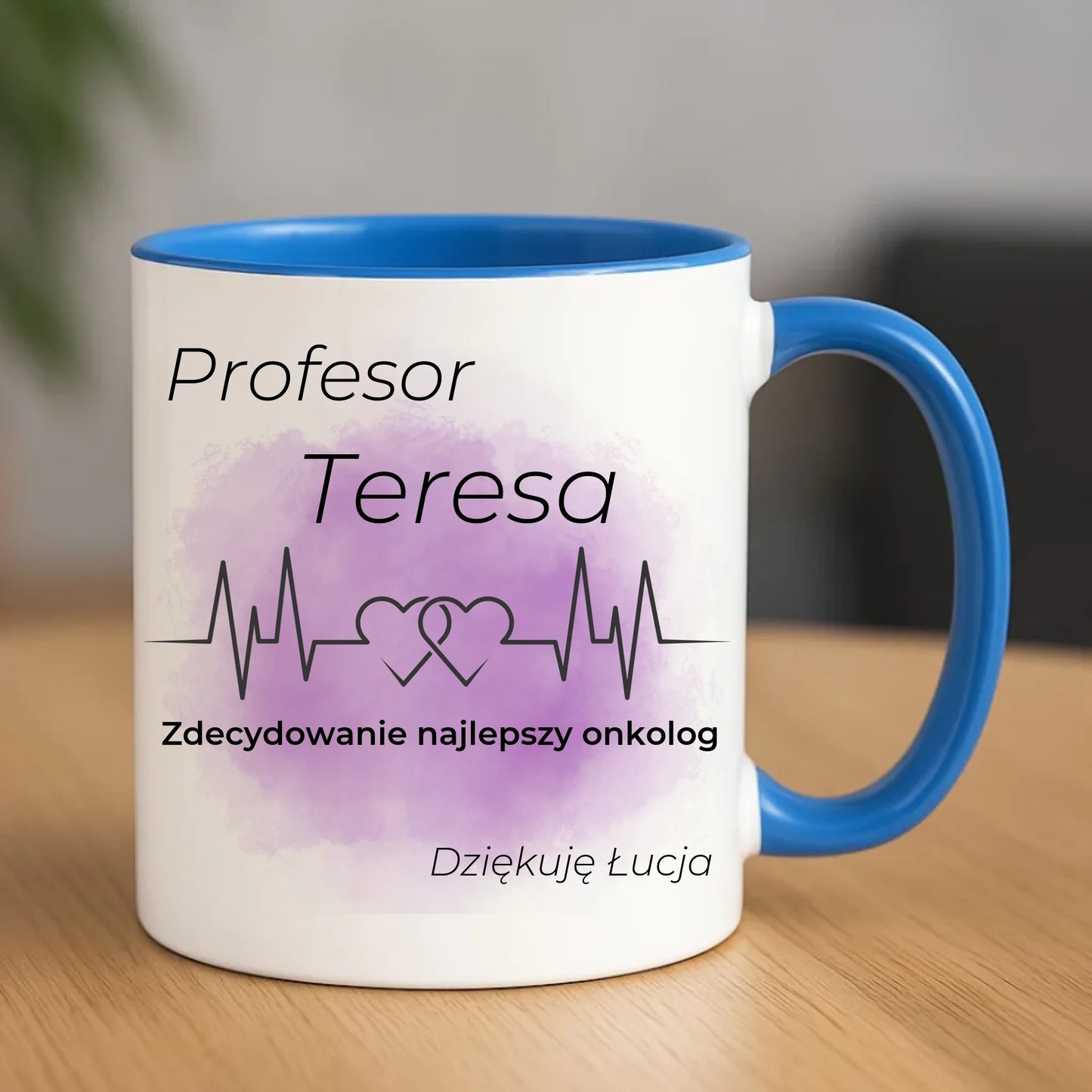 Kubek dla lekarza - Prezent dla onkologa - personalizowany L01 - StoryCups.pl