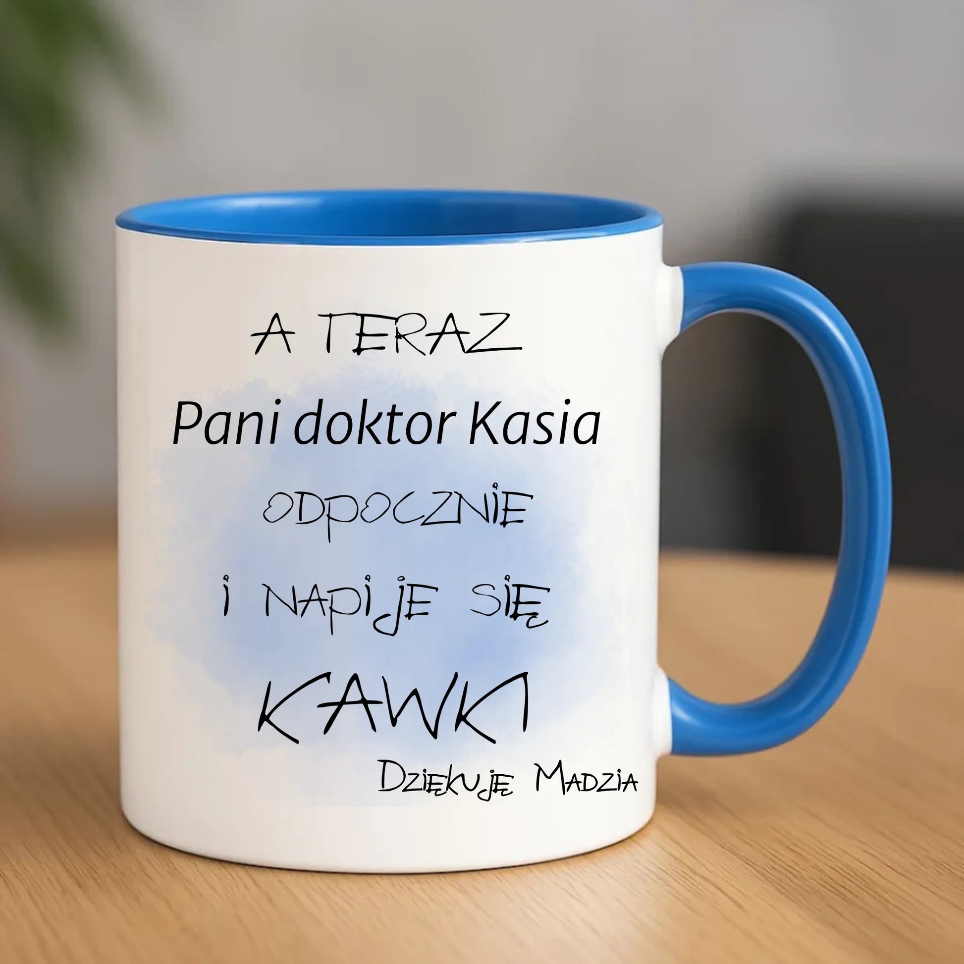 Kubek dla doktora - Prezent na podziękowanie - personalizowany L01 - StoryCups.pl
