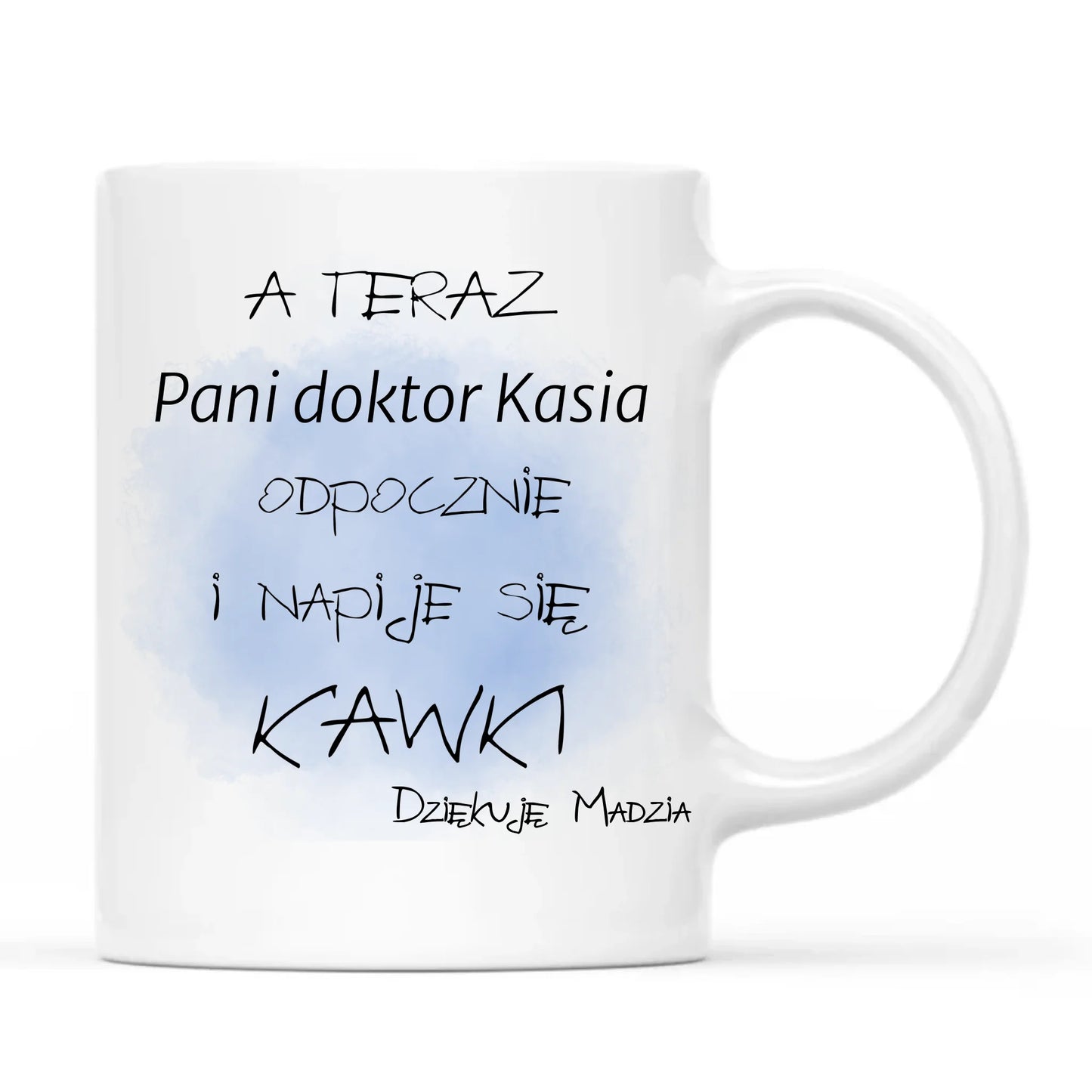 Kubek dla doktora - Prezent na podziękowanie - personalizowany L01 - StoryCups.pl