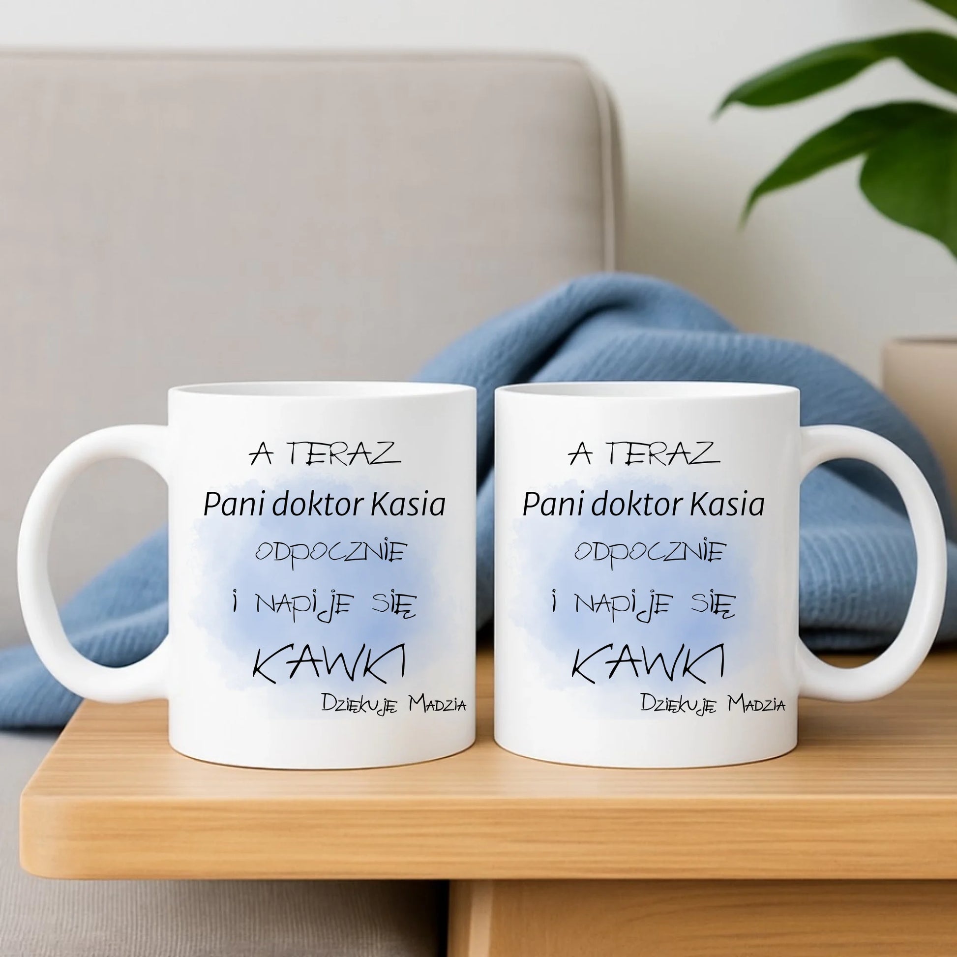 Kubek dla doktora - Prezent na podziękowanie - personalizowany L01 - StoryCups.pl