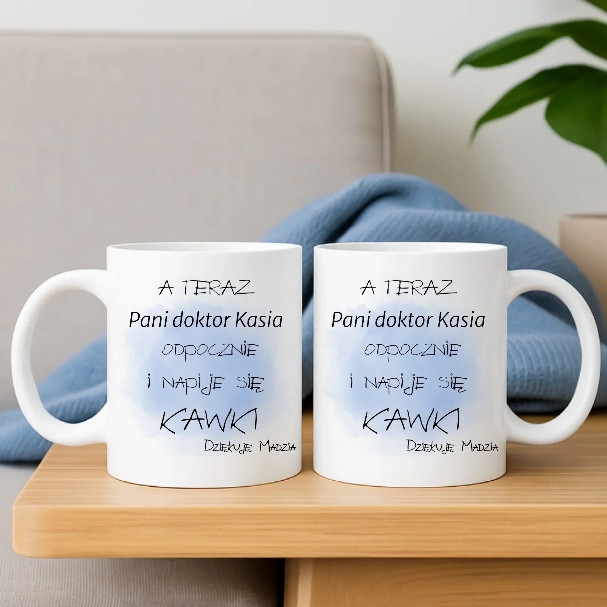 Kubek dla doktora - Prezent na podziękowanie - personalizowany L01 - StoryCups.pl