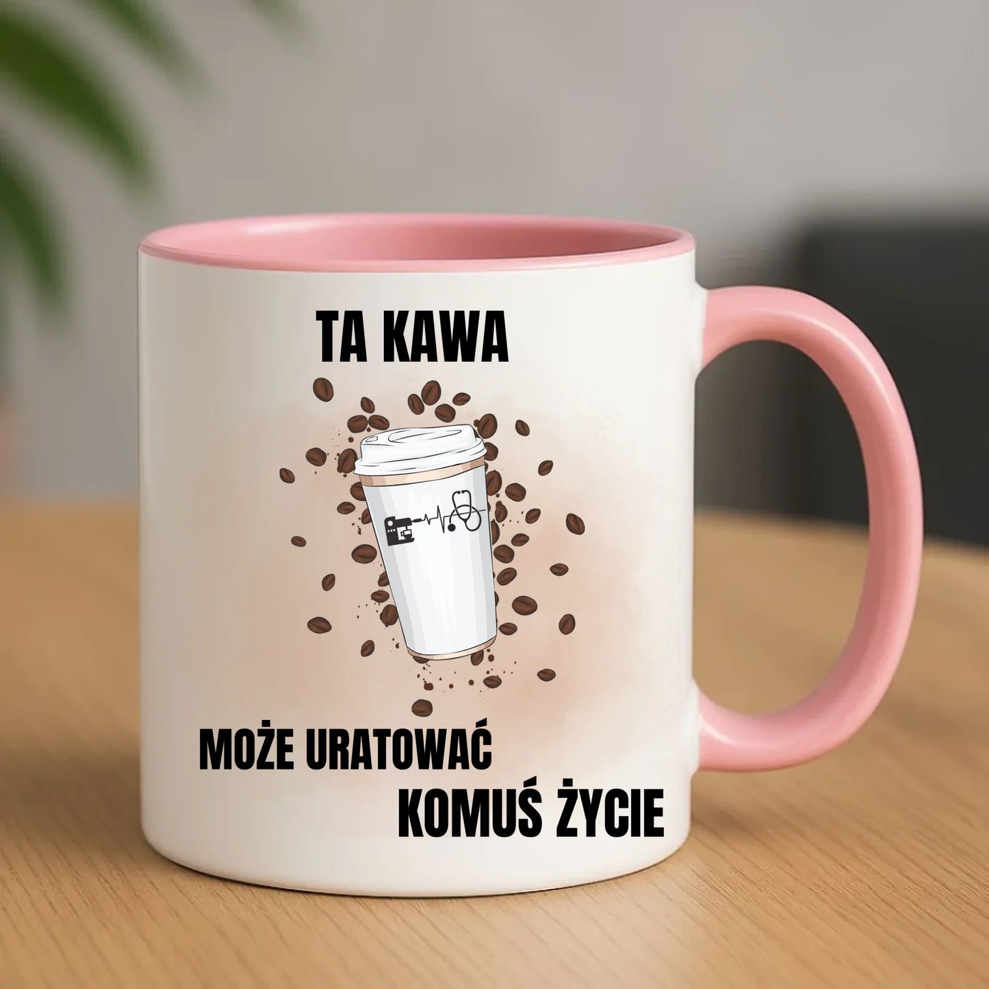 Kubek dla lekarza - Ta kawa może uratować komuś życie L05 - StoryCups.pl
